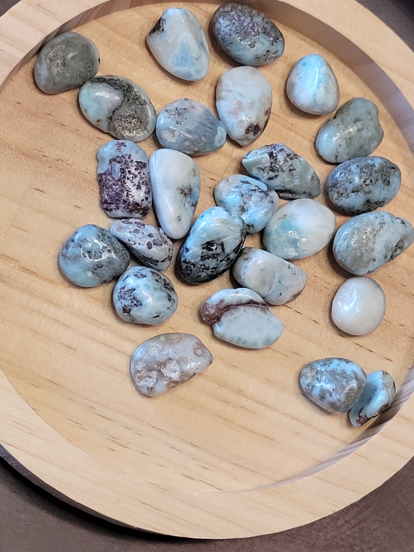 Larimar Tumbles - Small