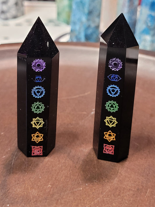 XS Obsidian, Rainbow 7 Chakra Towers
