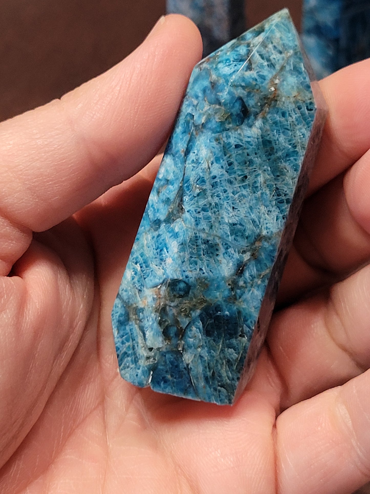 Blue Apatite Towers - small