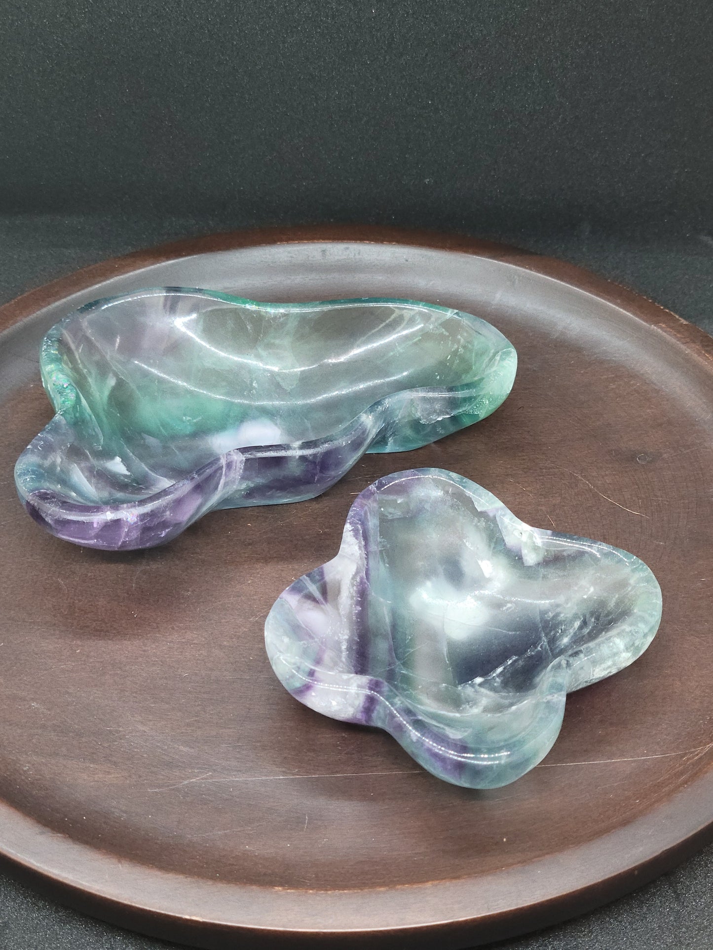 Banded Fluorite Bowls