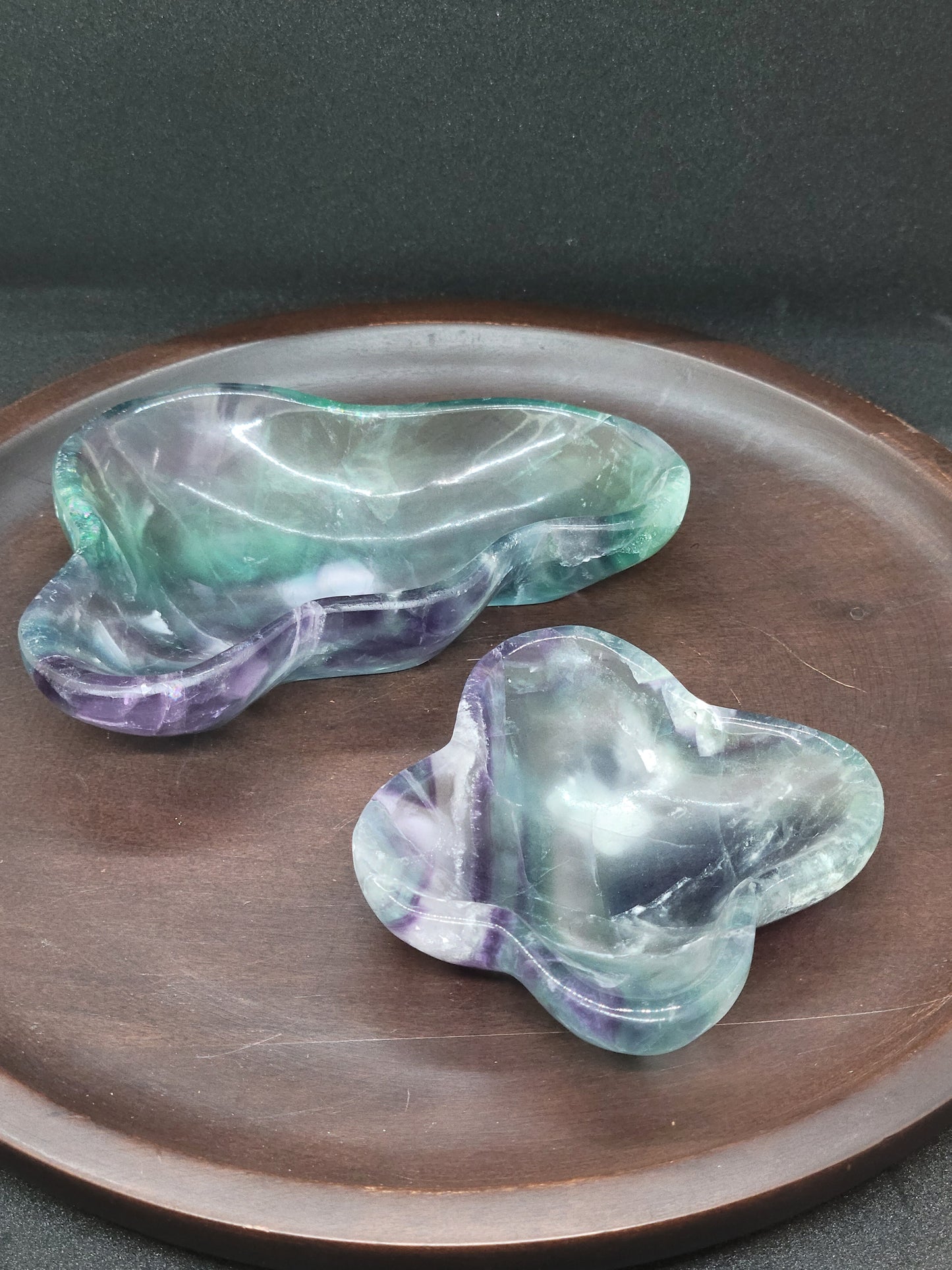 Banded Fluorite Bowls