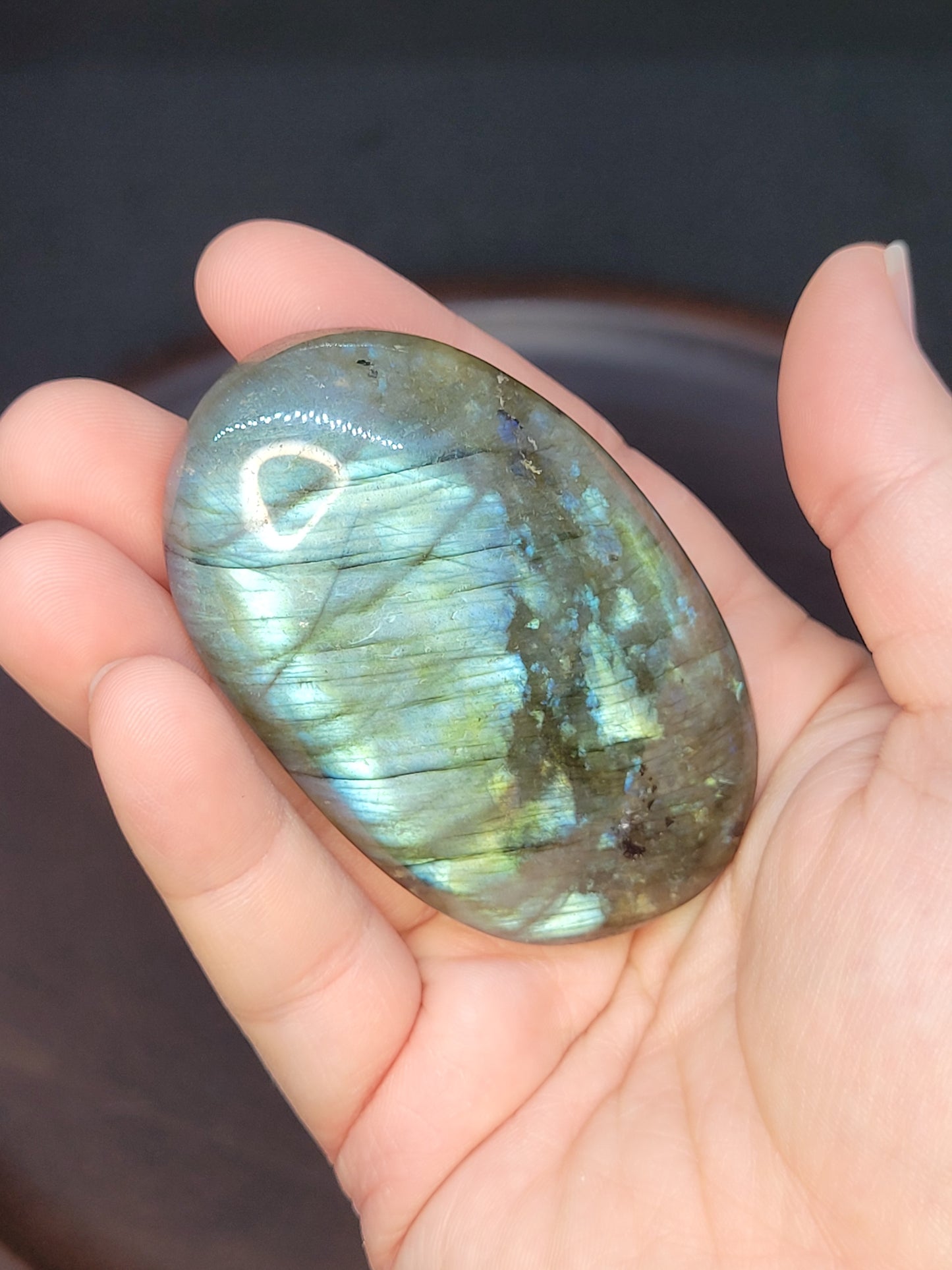 Labradorite Palm Stones - Small
