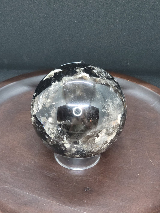 Smoky Quartz Sphere XL - Treated - Misfit