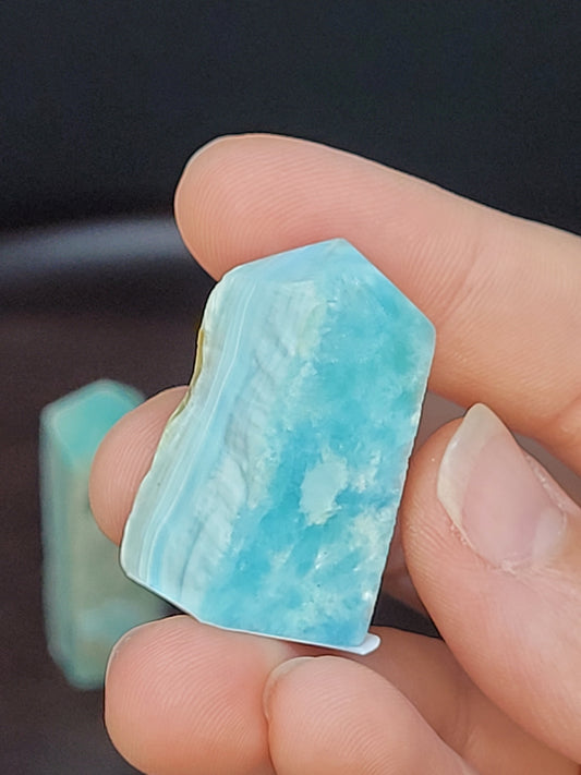 Blue Aragonite Towers - Mini/Small