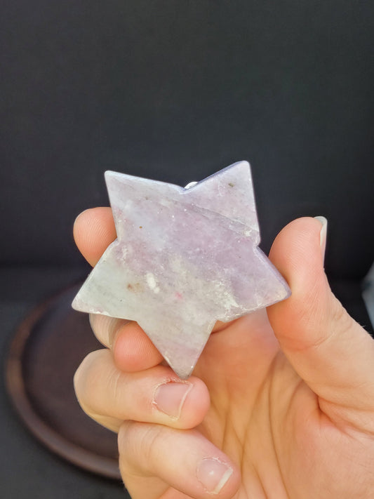 Pink Tourmaline Star -Misfit