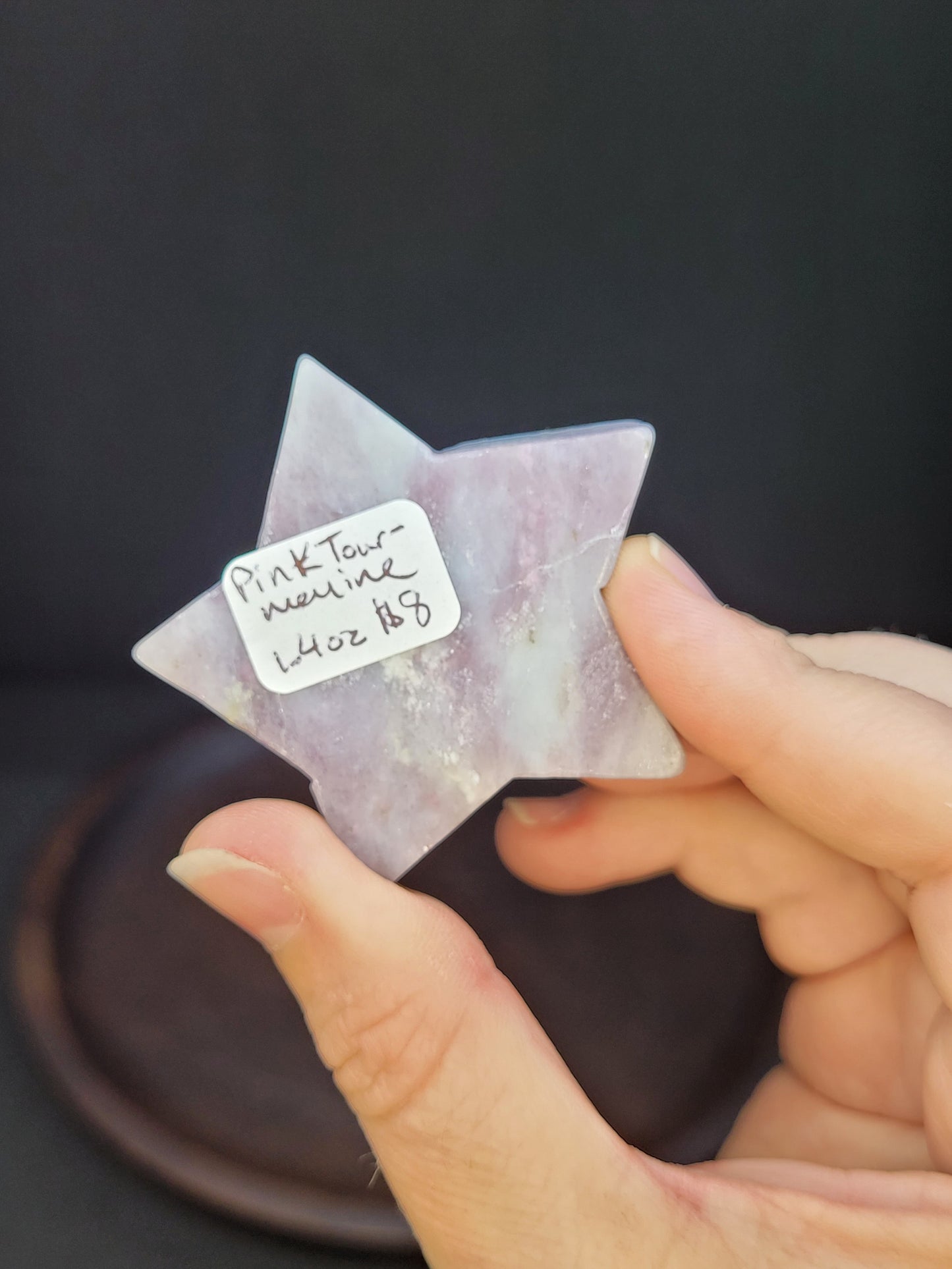 Pink Tourmaline Star -Misfit