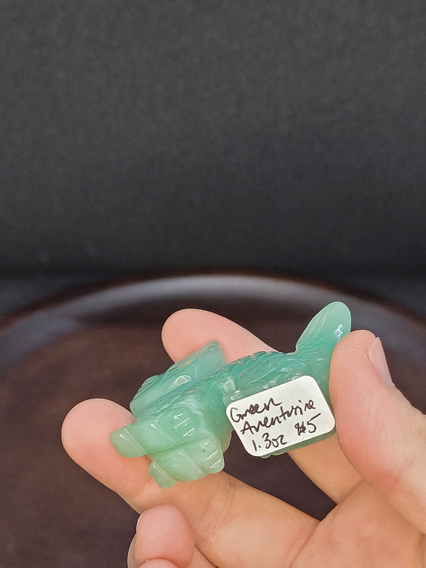 Green Aventurine Chinese Dragon - small