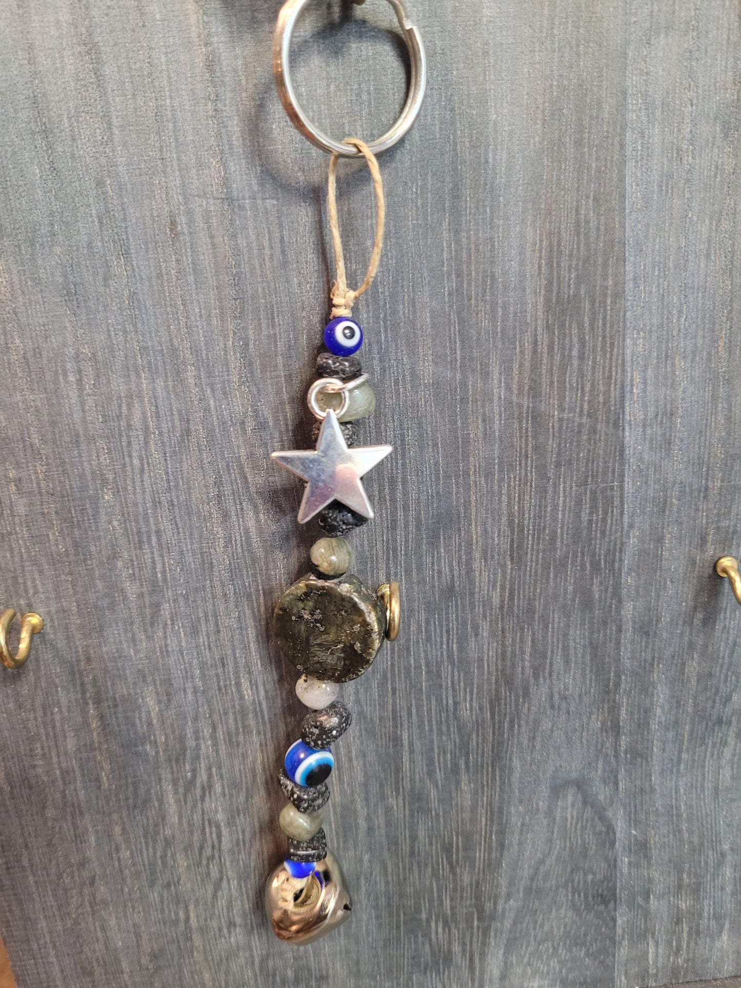 Witchy Charm Bell Keychains - Handmade