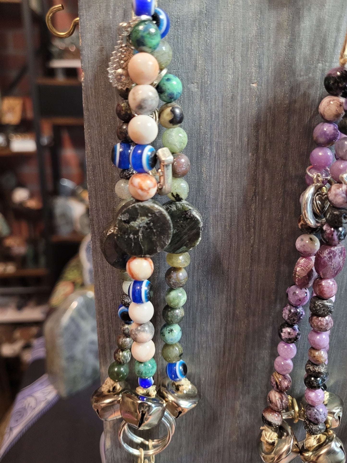 Witchy Charm Bell Keychains - Handmade