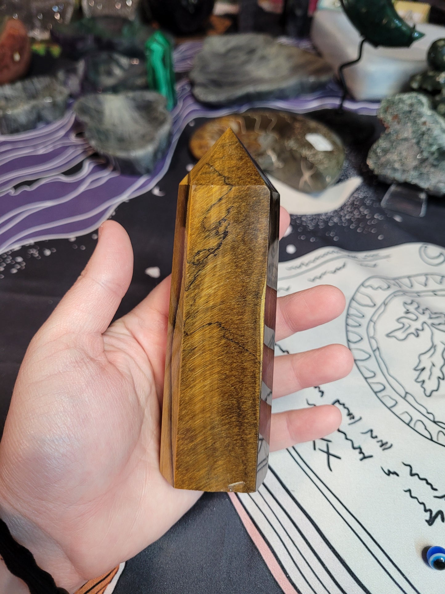 Yellow Tiger's Eye Towers