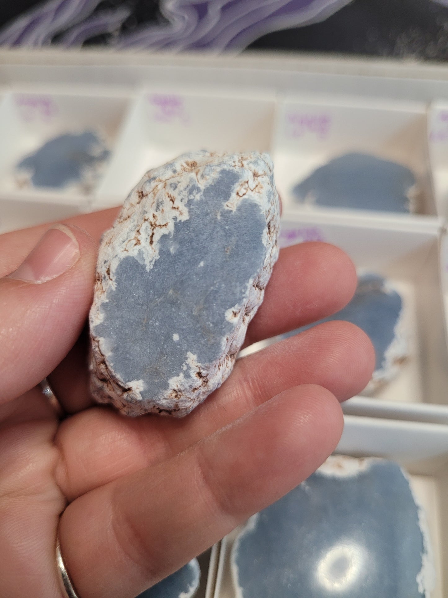 Angelite Raw/Polished Pieces