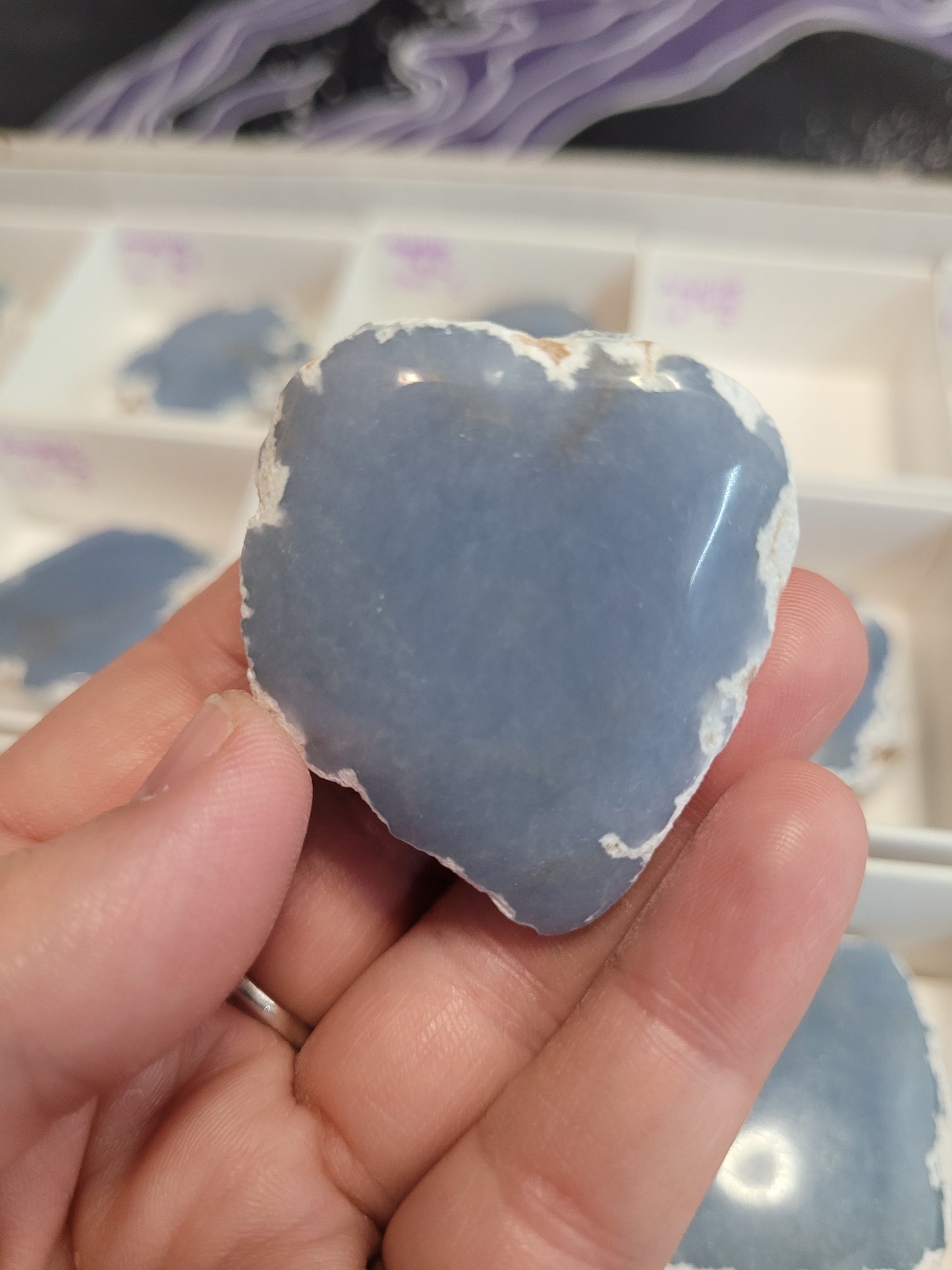 Angelite Raw/Polished Pieces
