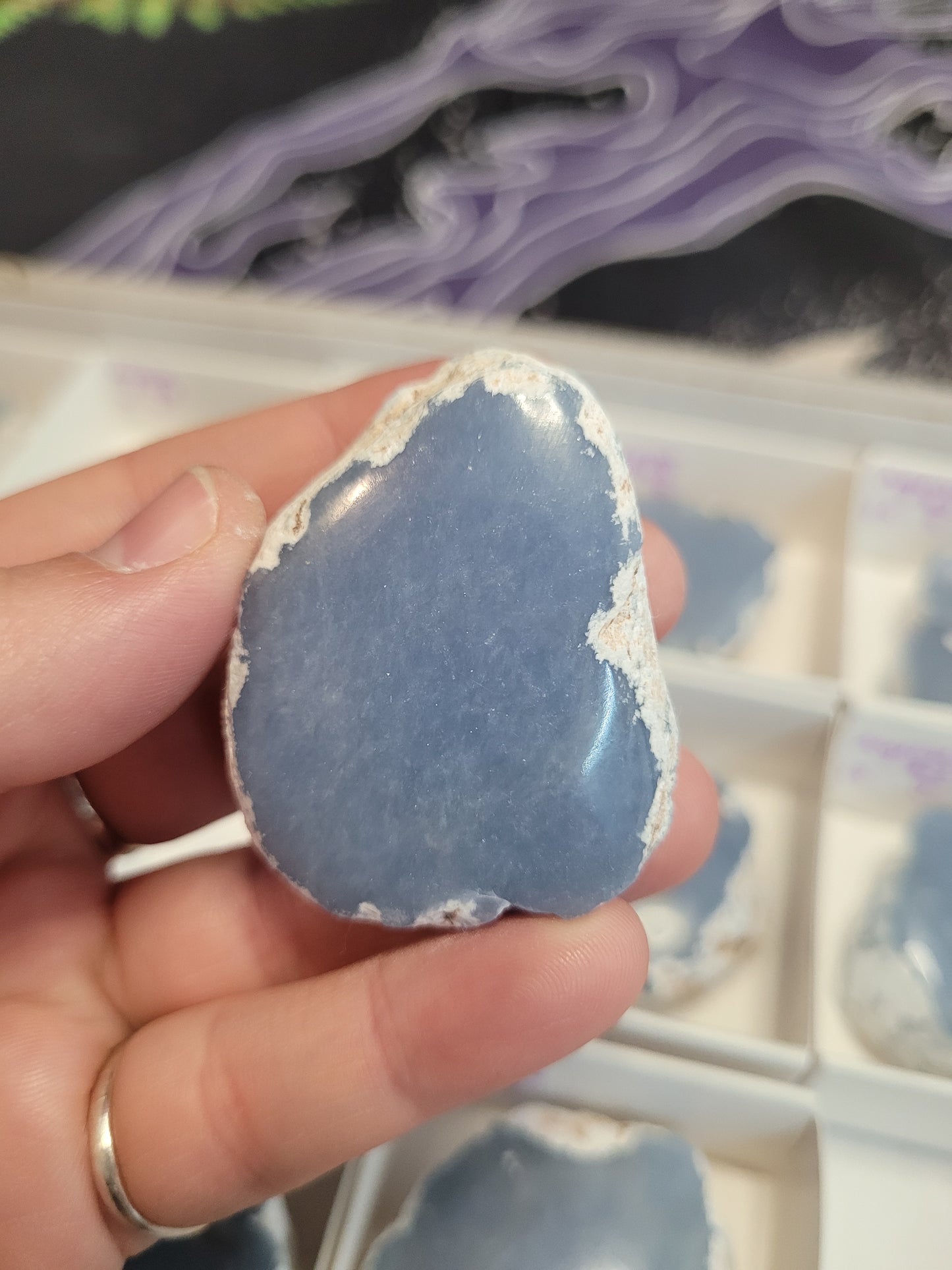 Angelite Raw/Polished Pieces