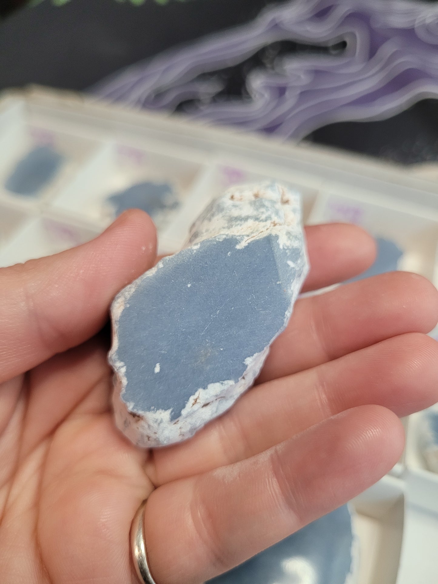 Angelite Raw/Polished Pieces