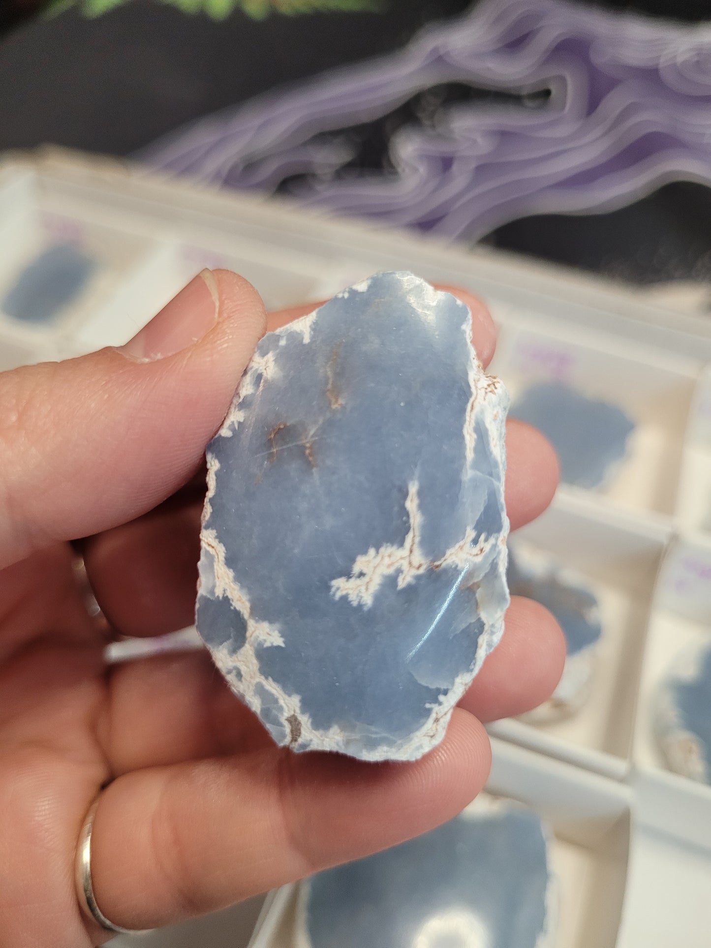 Angelite Raw/Polished Pieces