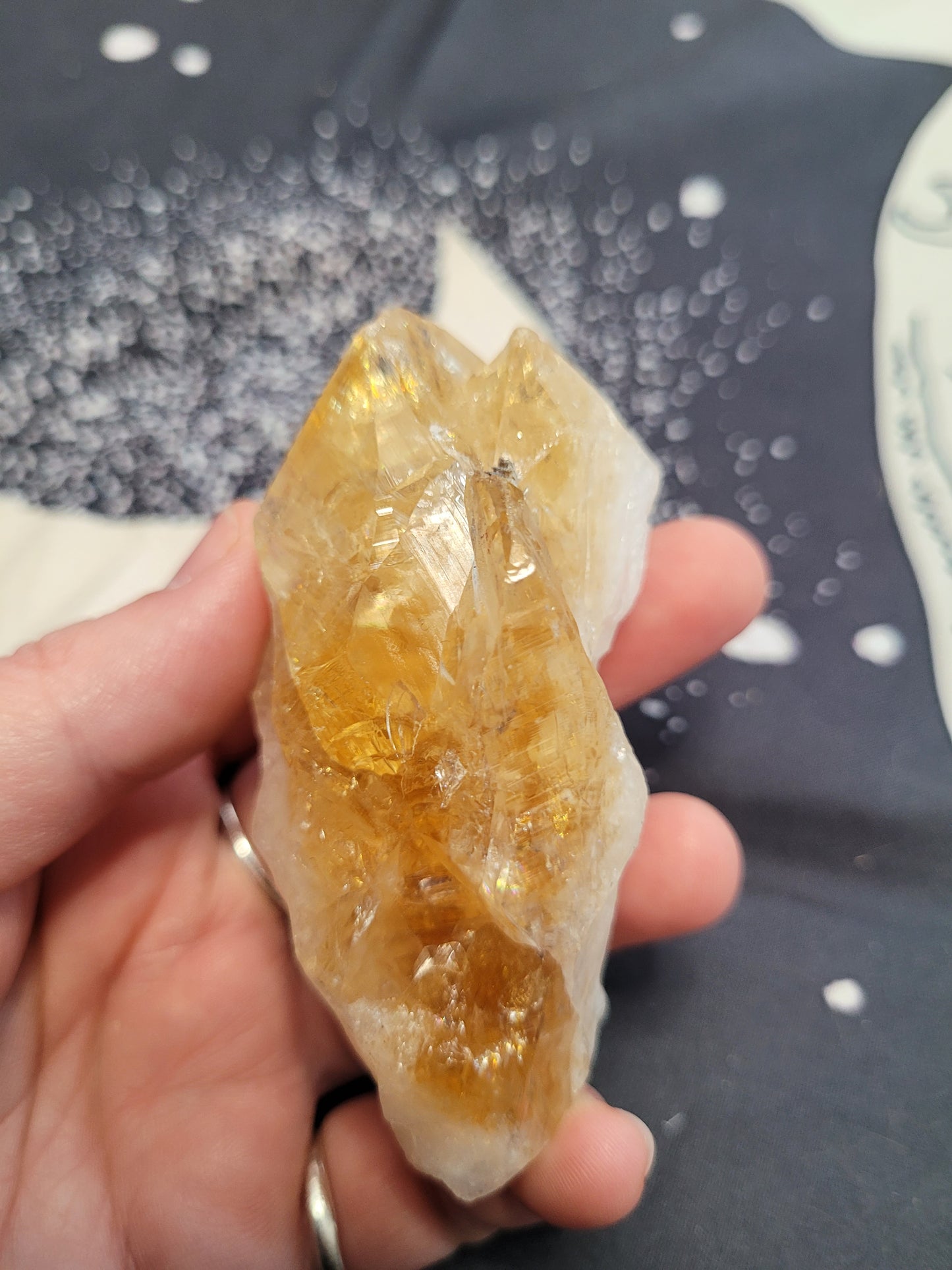 Raw "Citrine" Cluster Specimen