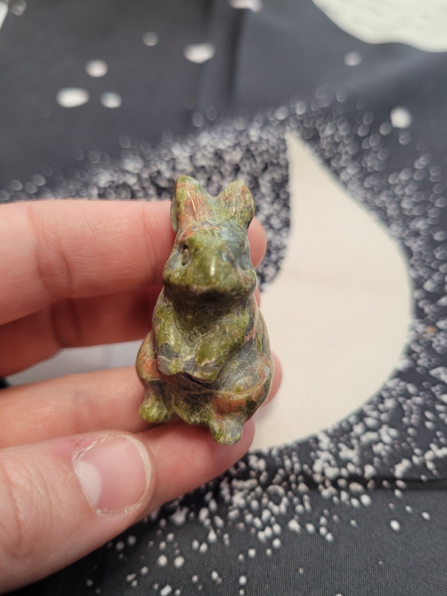 Unakite Bunny Rabbit