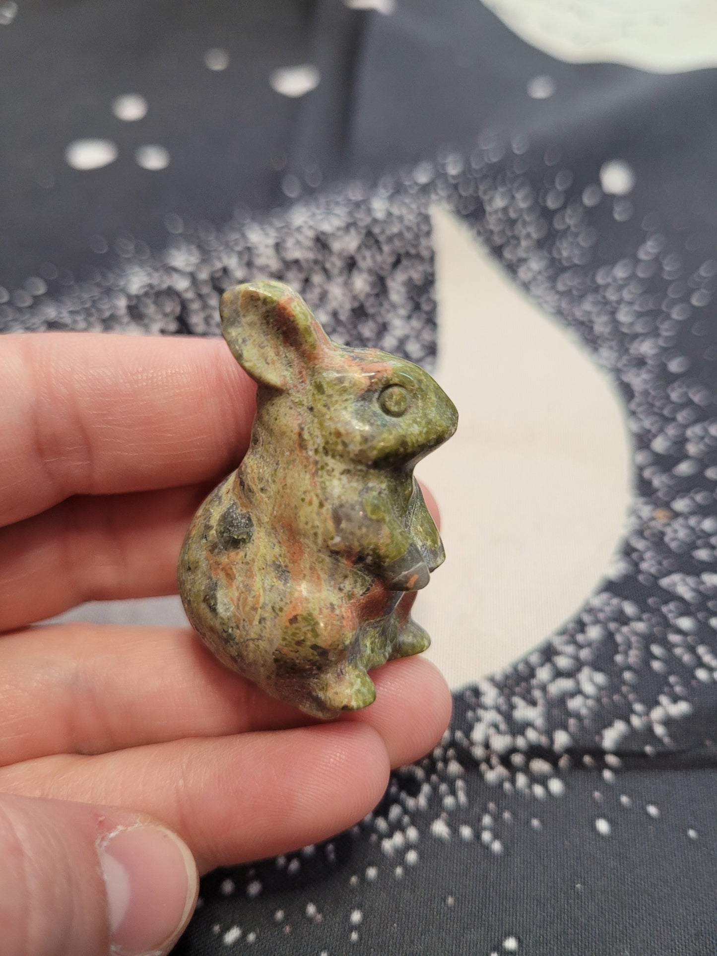 Unakite Bunny Rabbit