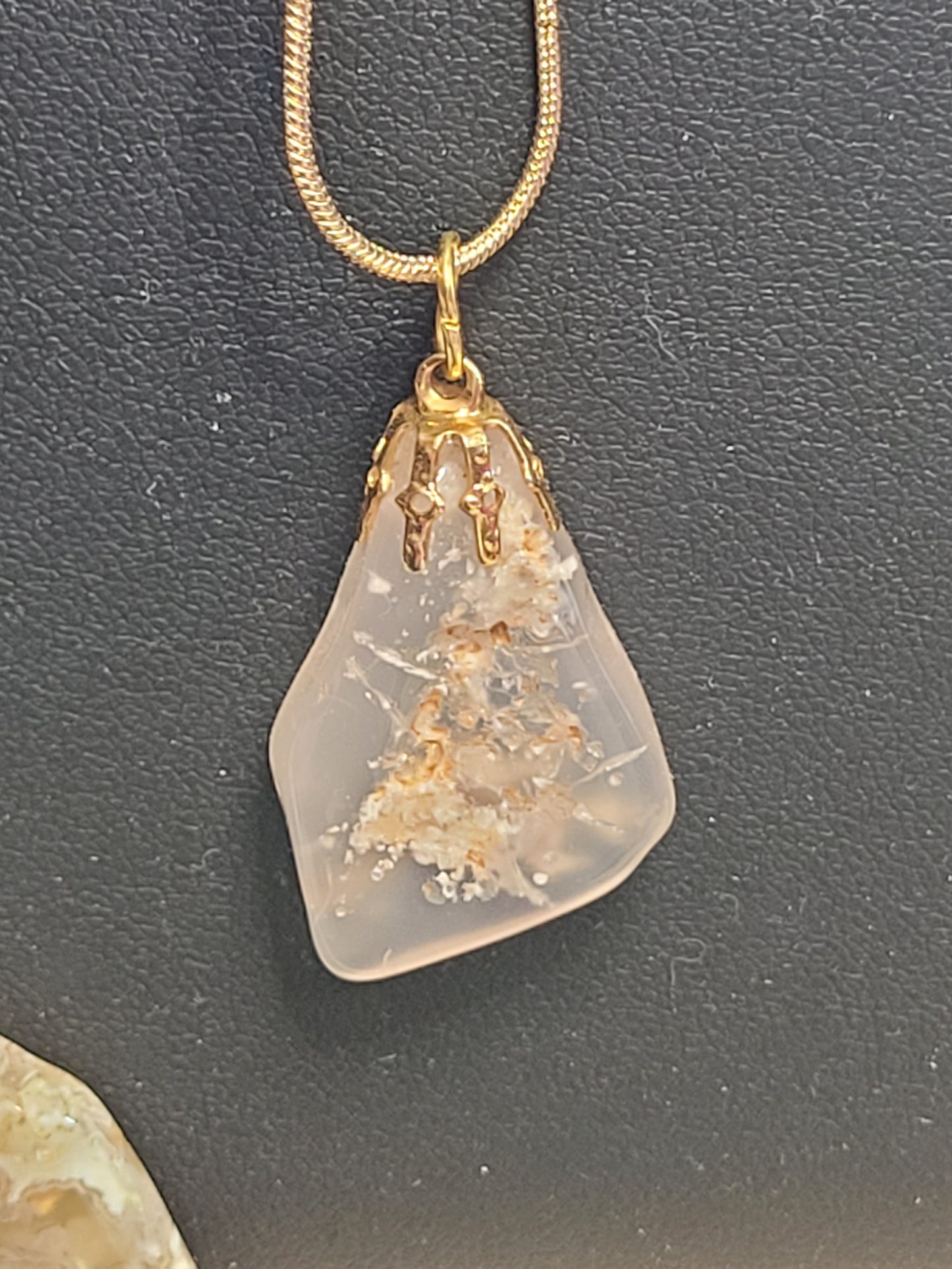 Hand Cut & Polished Crystal Pendant Necklaces - Handmade by Jahnee!