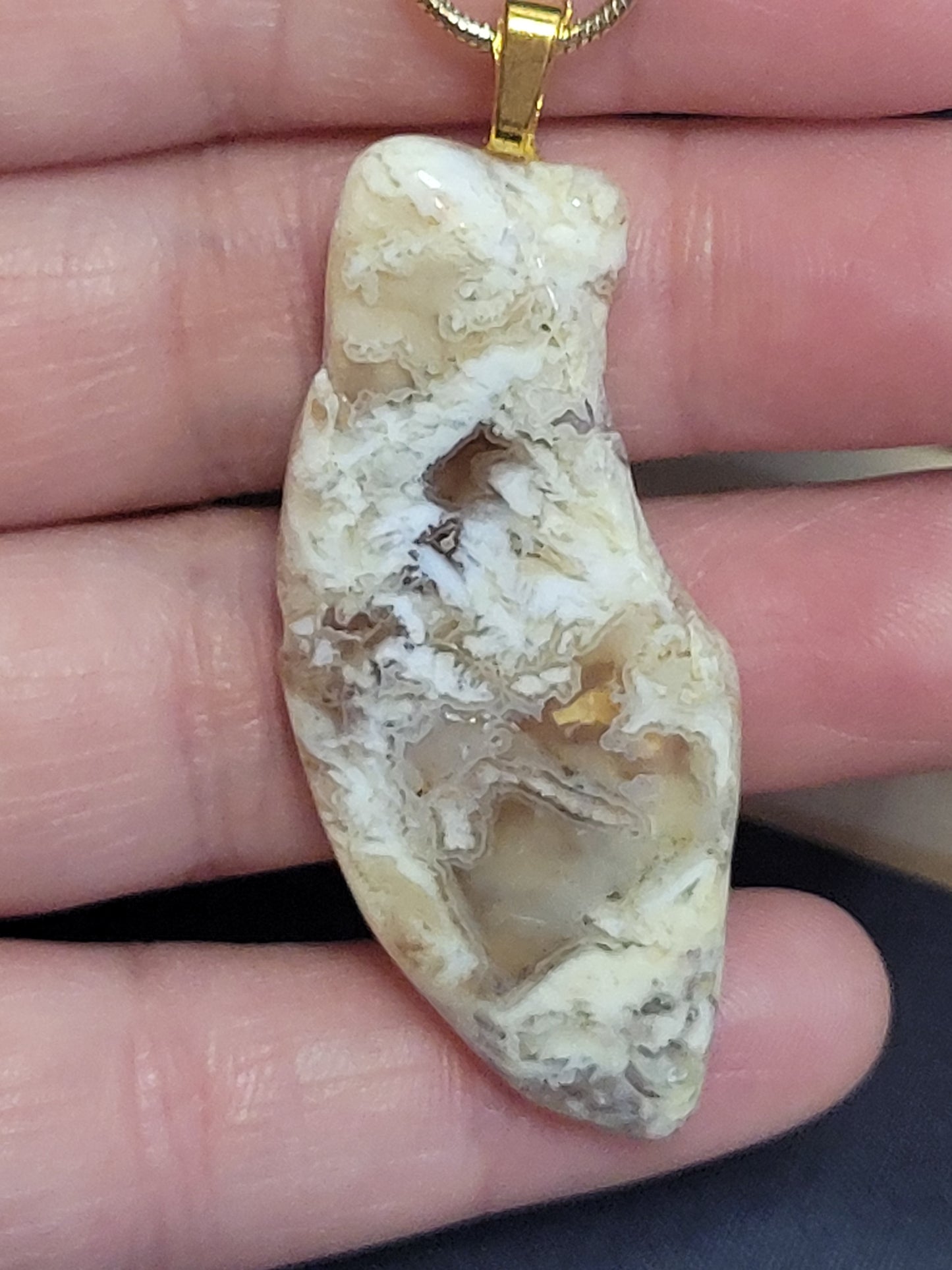 Hand Cut & Polished Crystal Pendant Necklaces - Handmade by Jahnee!