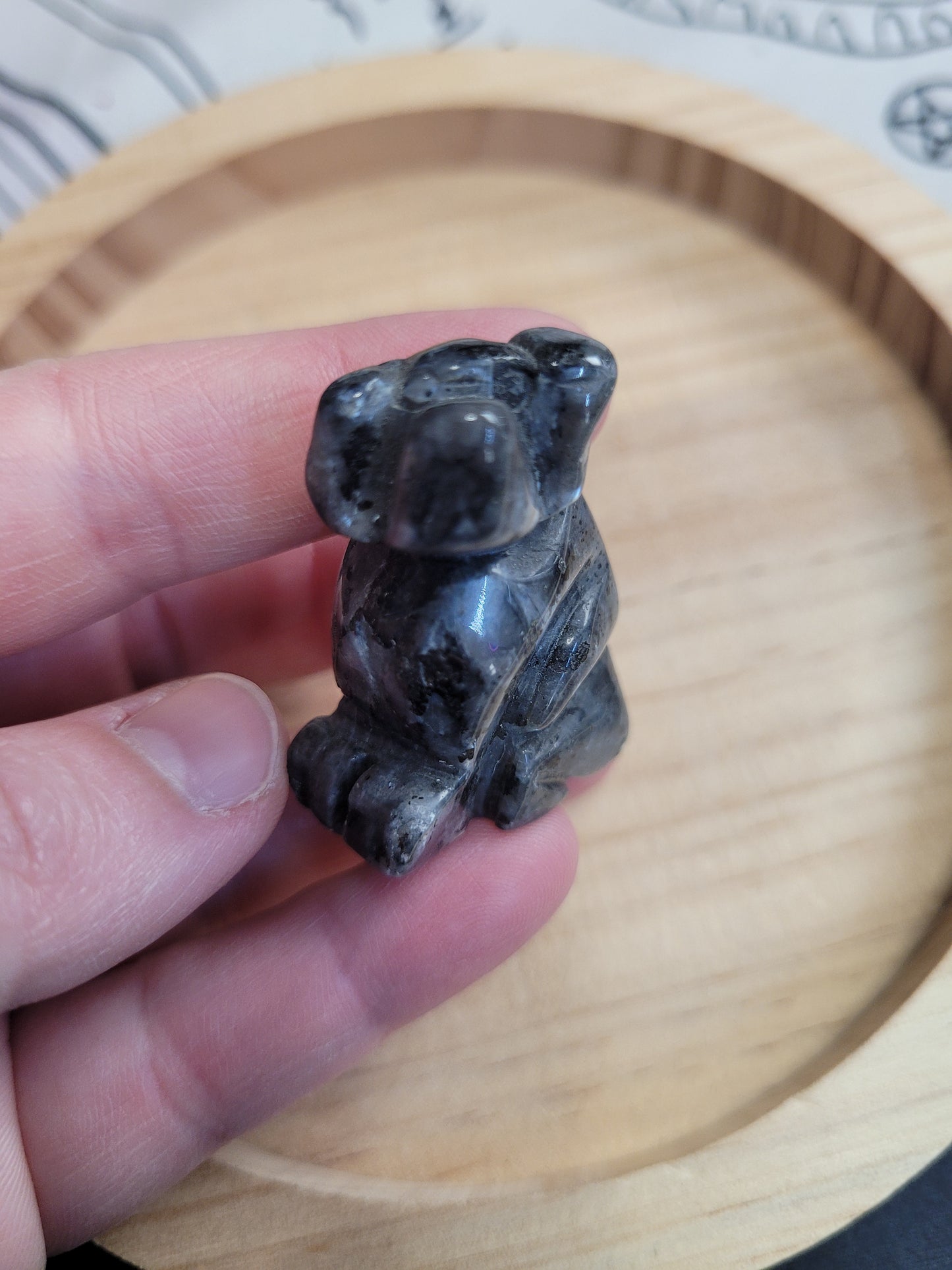 Larvikite Dog - Small