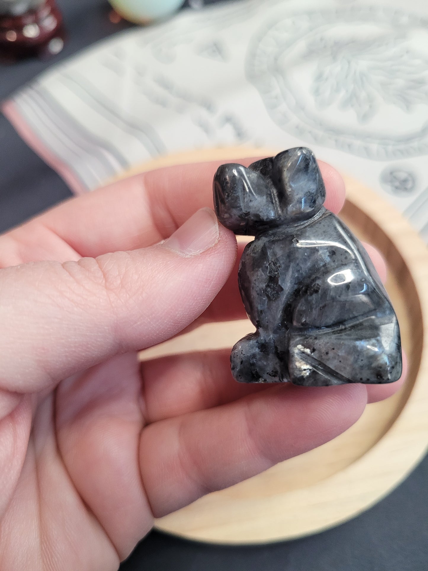 Larvikite Dog - Small