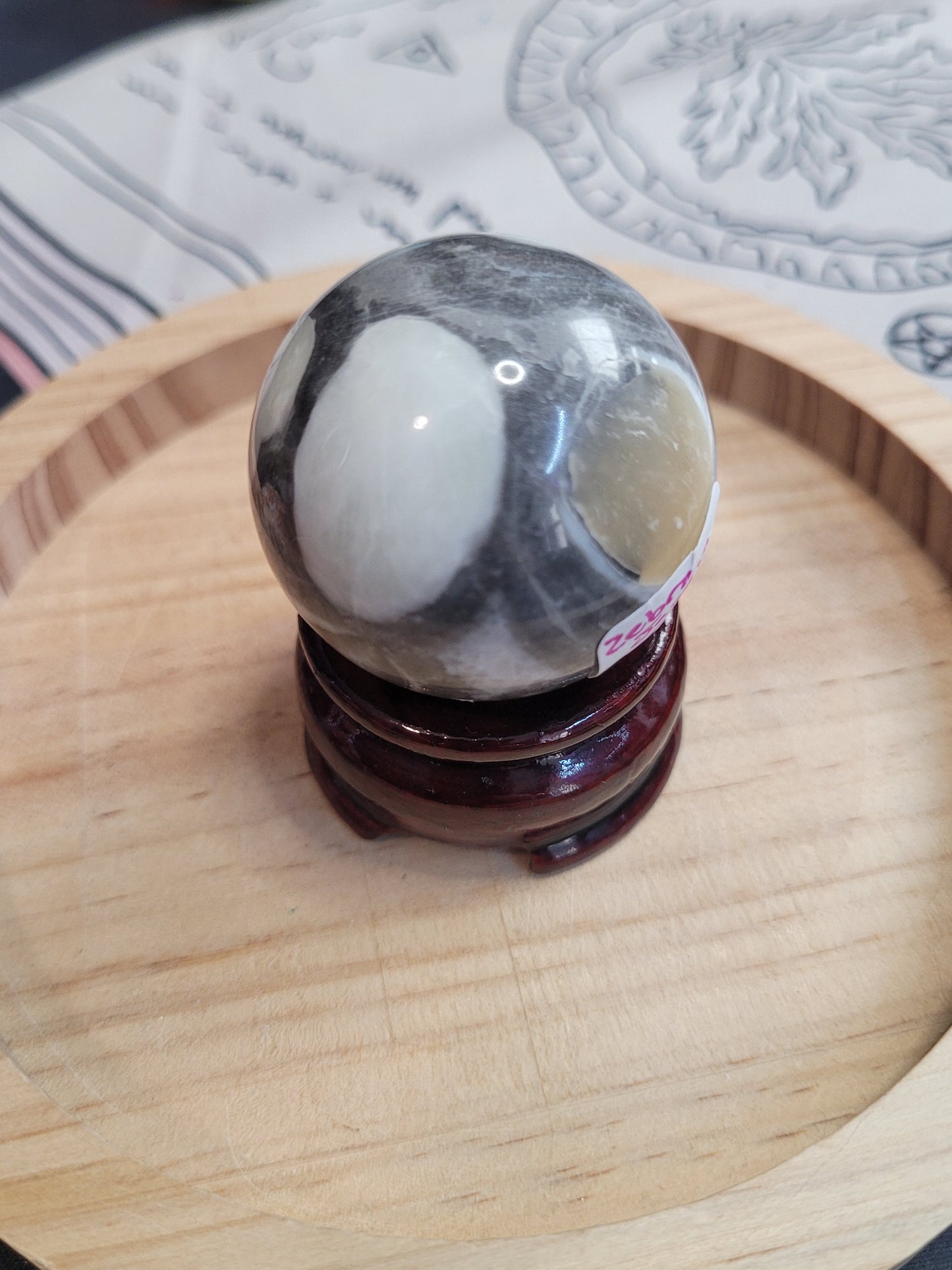 Zebra Jasper Sphere - Small