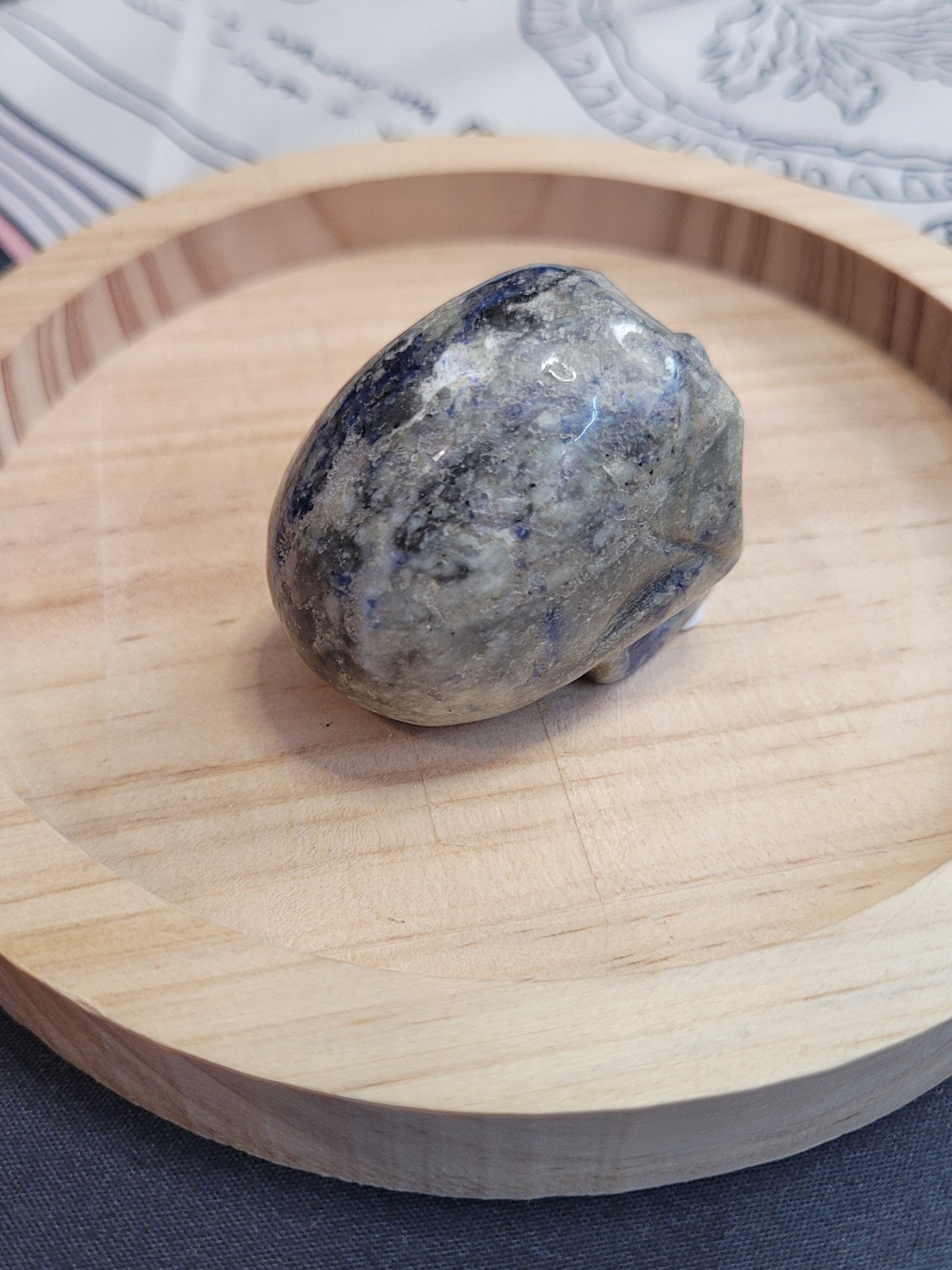 Sodalite Skull - Small - misfit