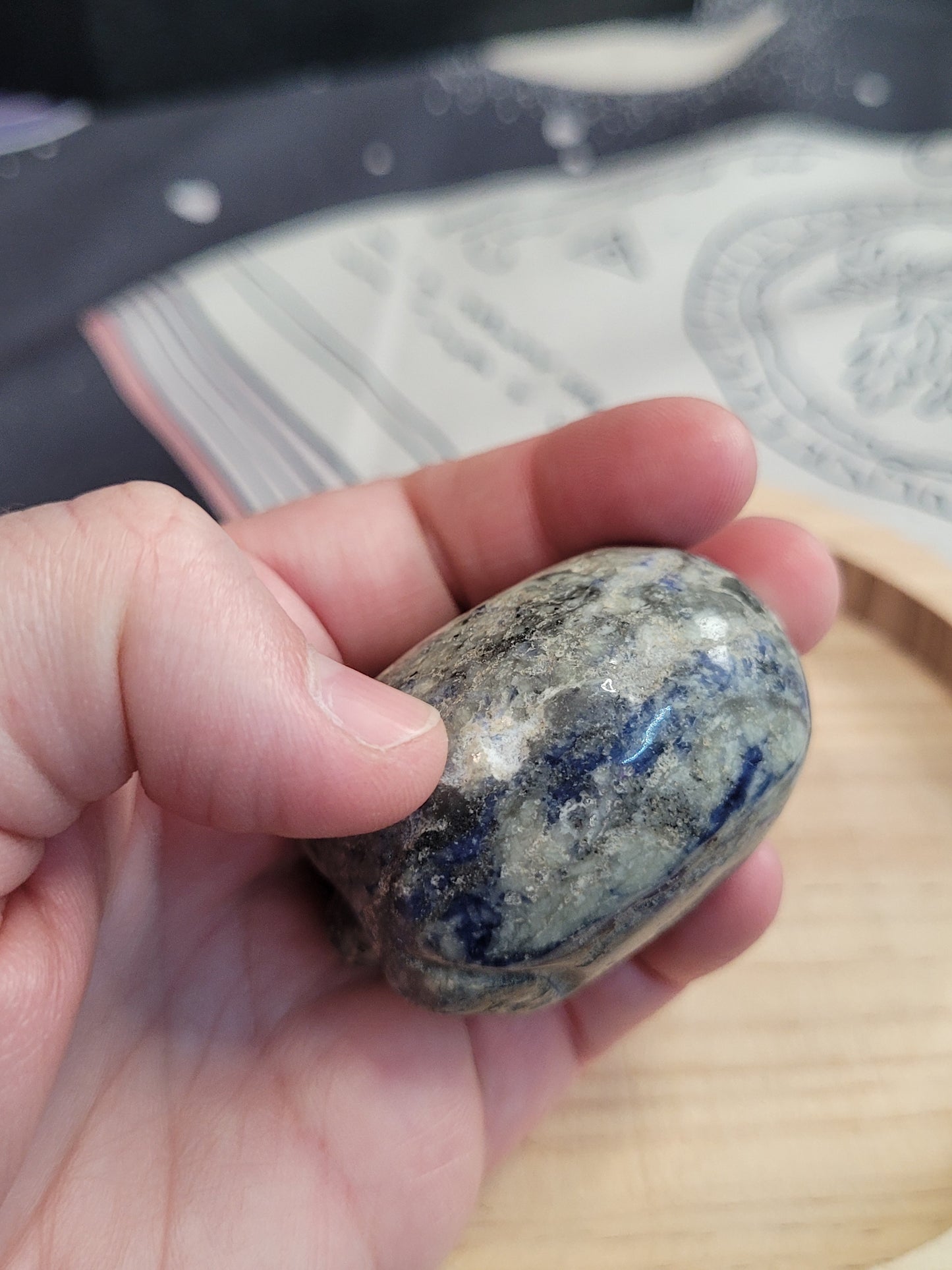 Sodalite Skull - Small - misfit