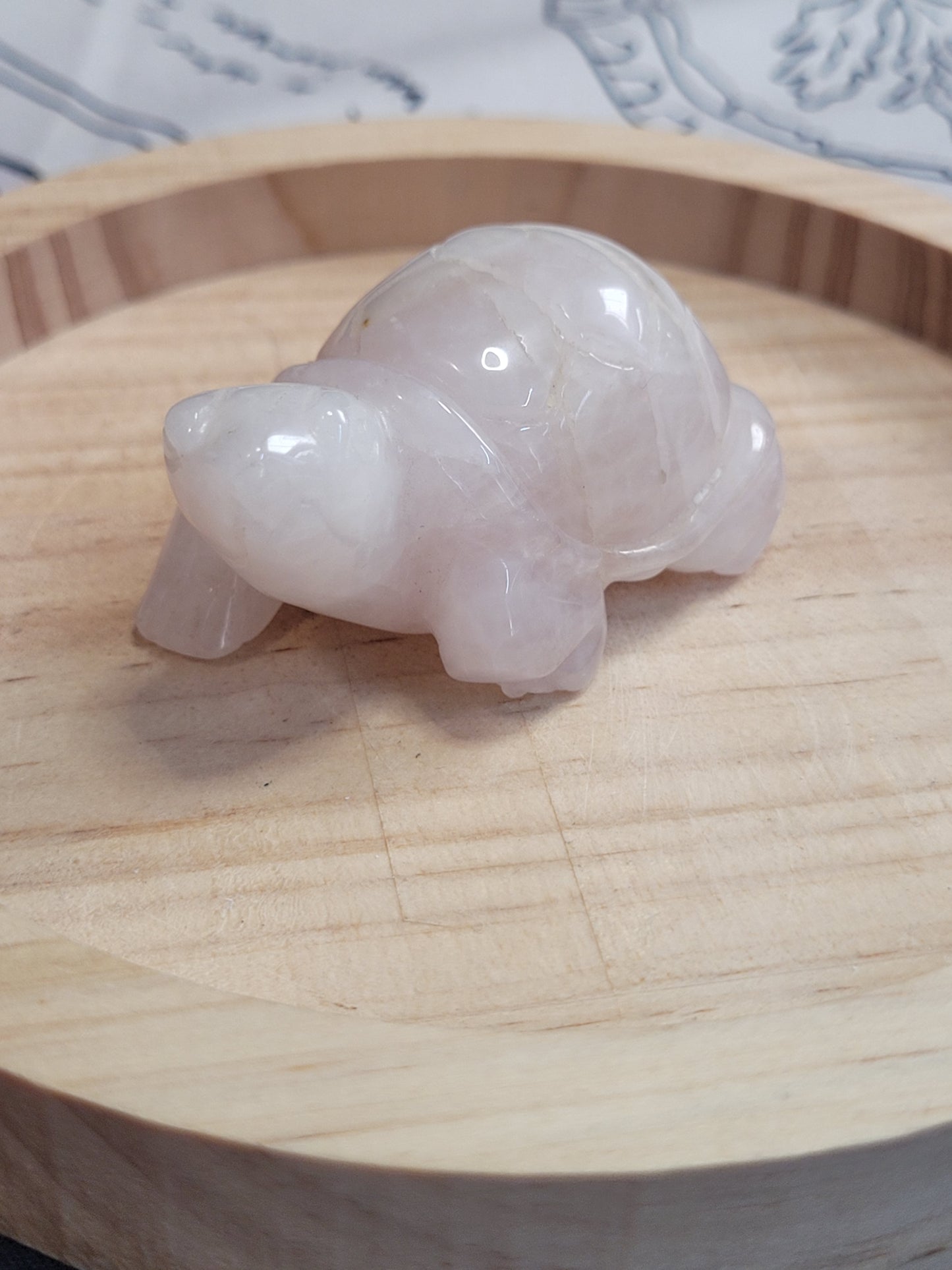 Rose Quartz Tortoise - misfit