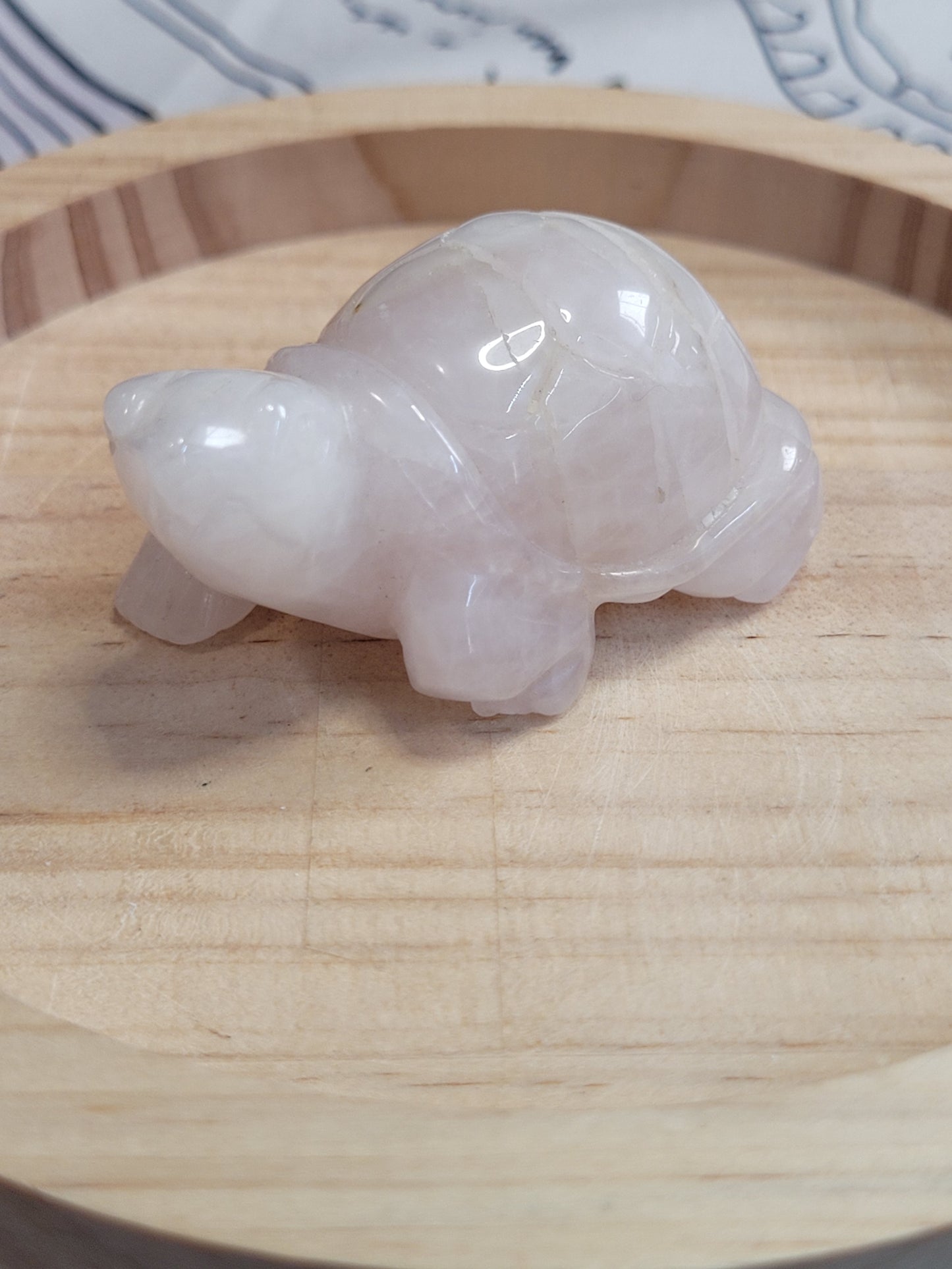 Rose Quartz Tortoise - misfit