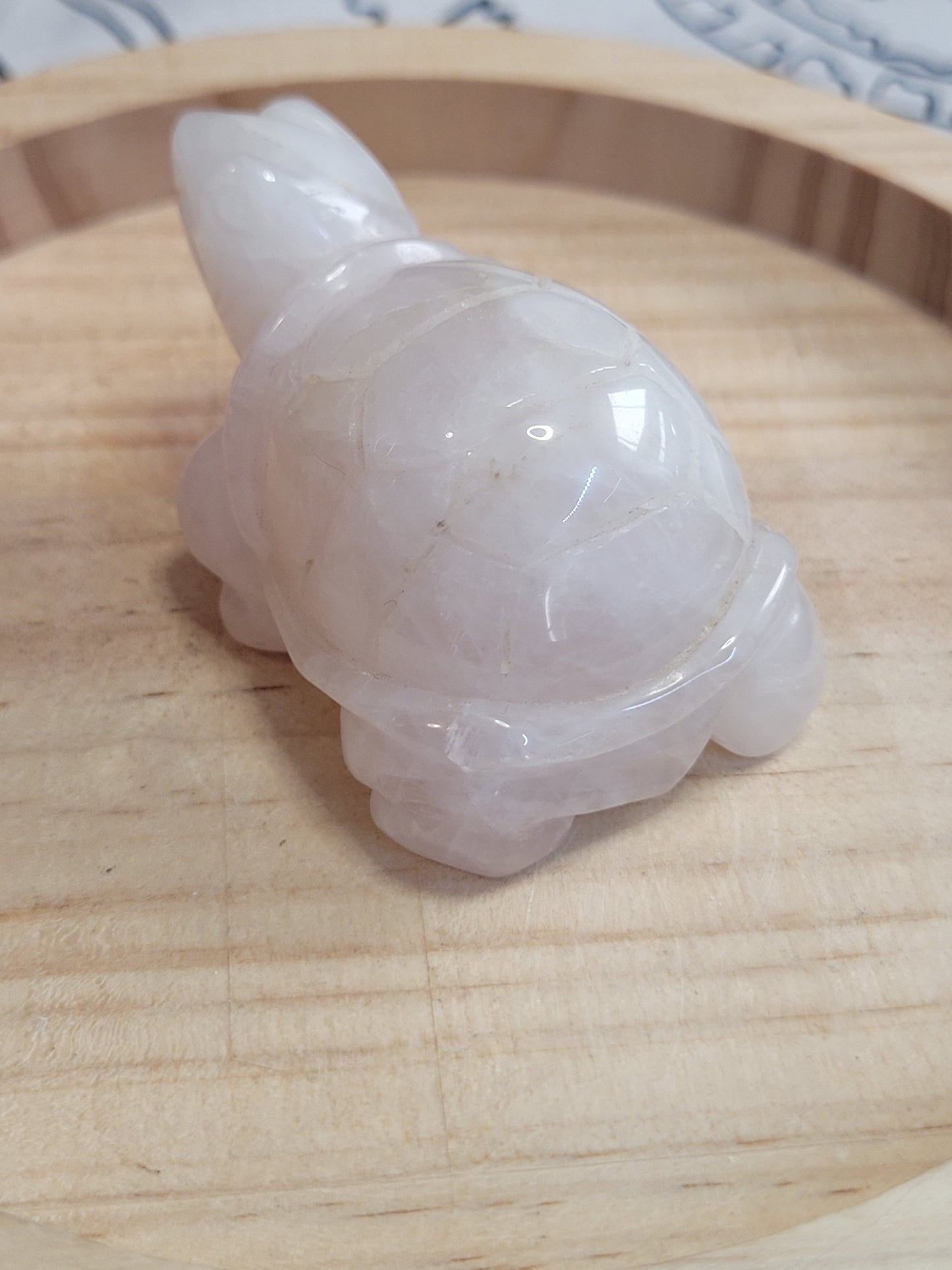 Rose Quartz Tortoise - misfit