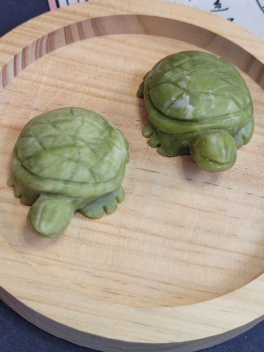 Green Jade Turtles - small