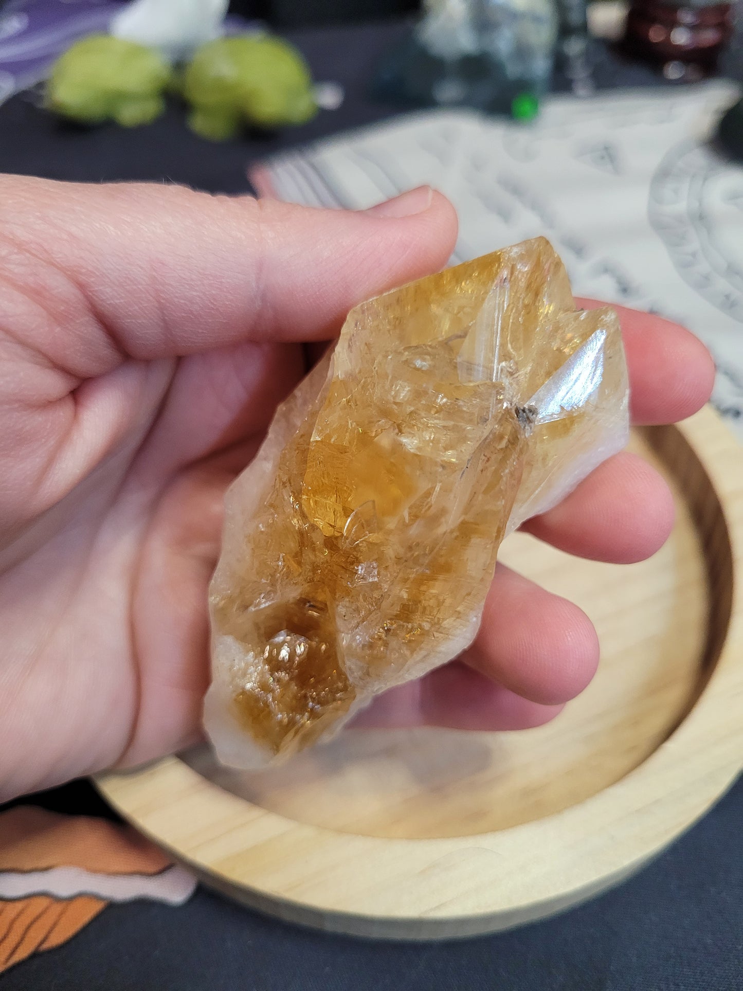 Raw "Citrine" Cluster Specimen