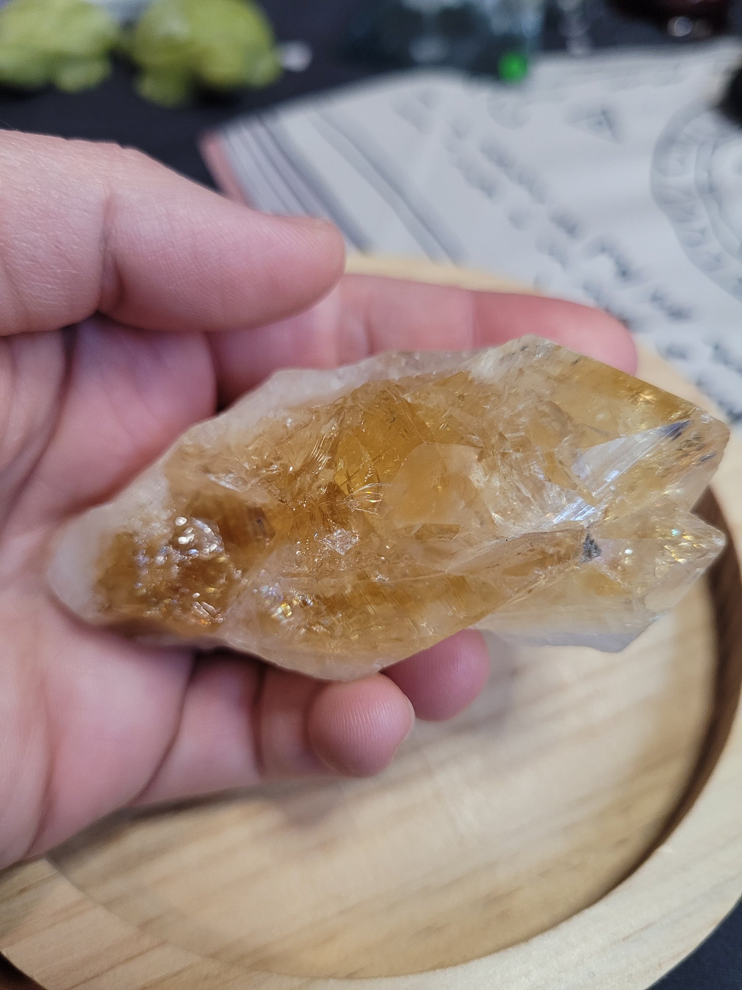 Raw "Citrine" Cluster Specimen