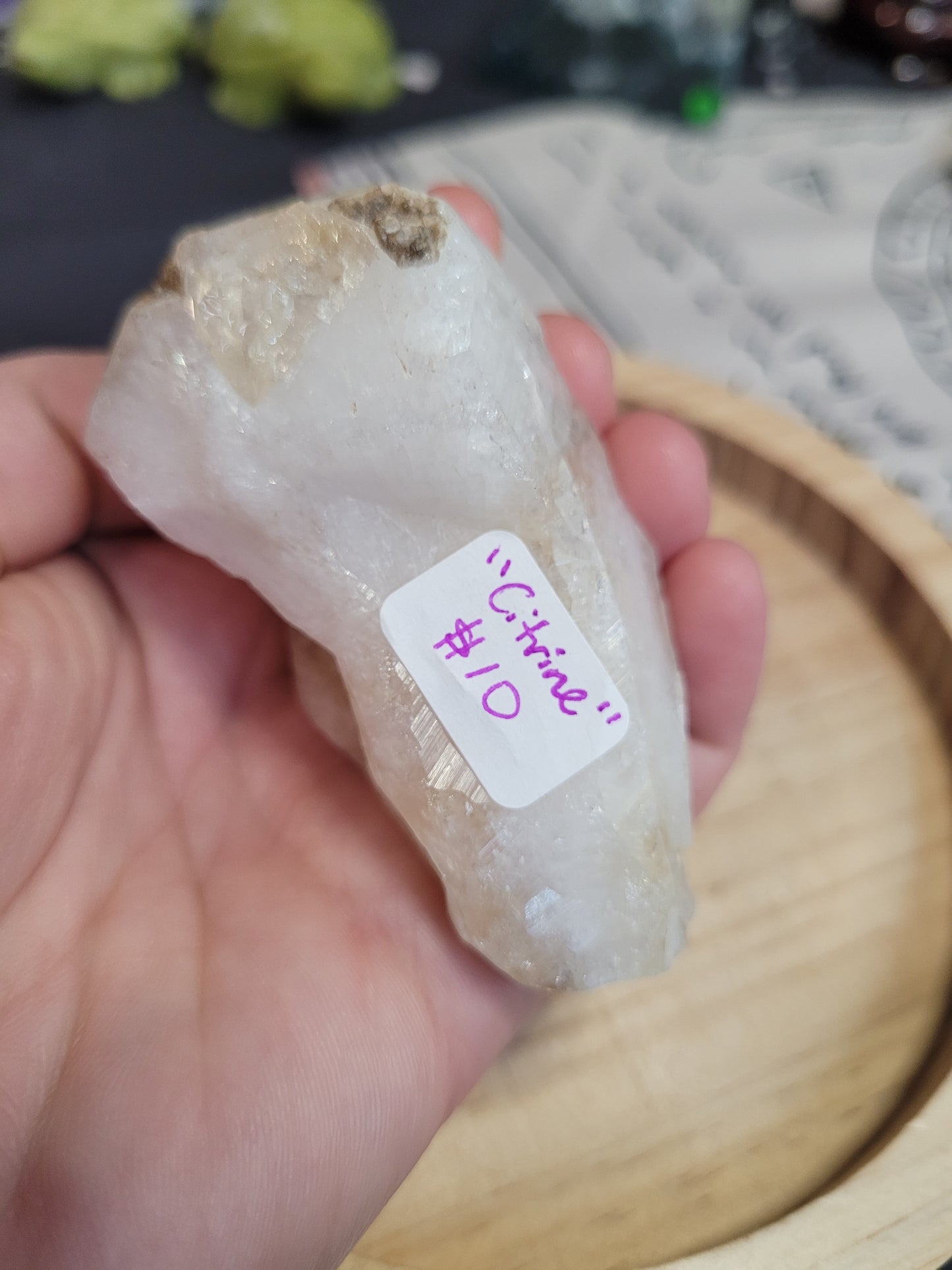 Raw "Citrine" Cluster Specimen