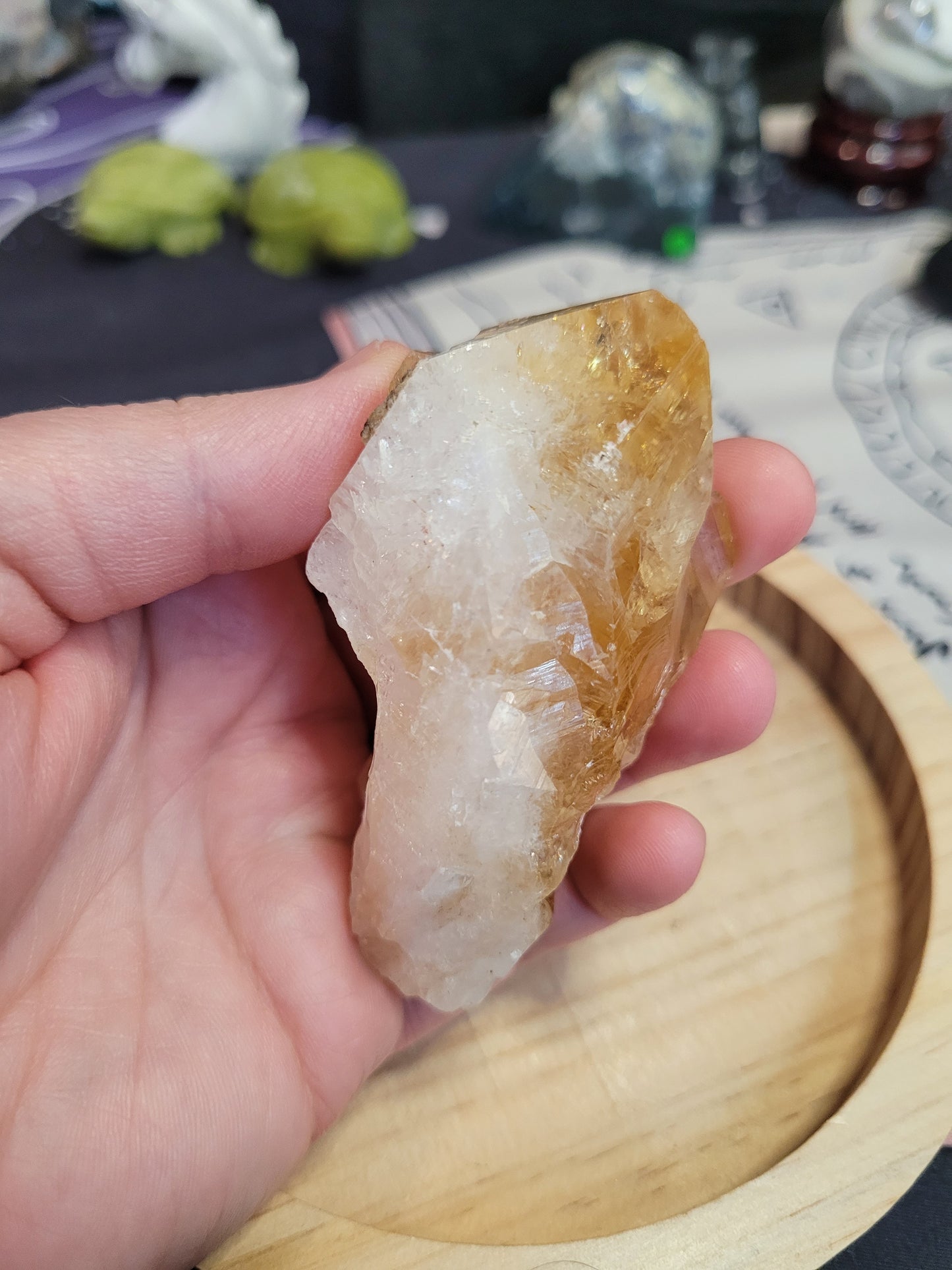 Raw "Citrine" Cluster Specimen