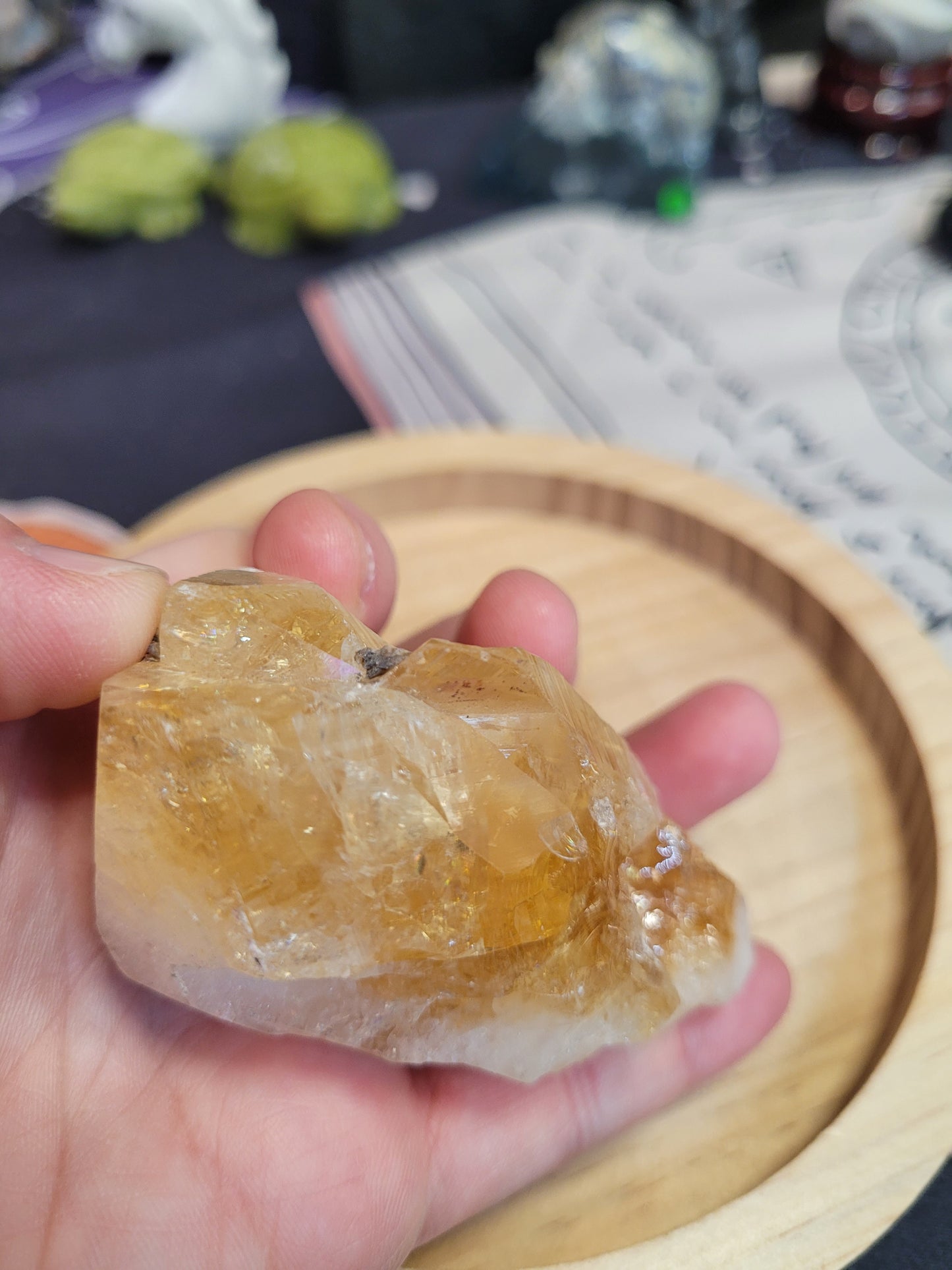 Raw "Citrine" Cluster Specimen