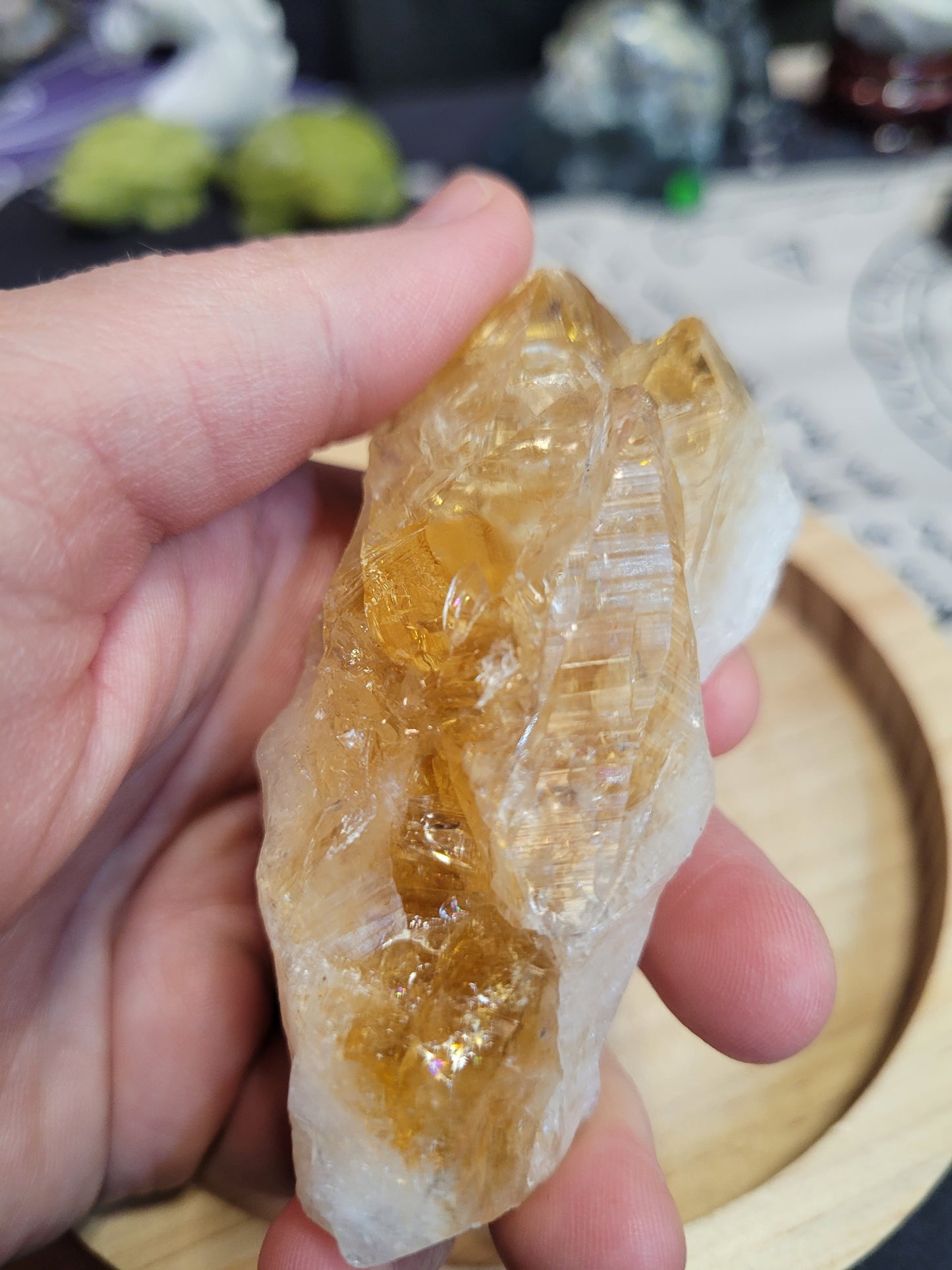 Raw "Citrine" Cluster Specimen