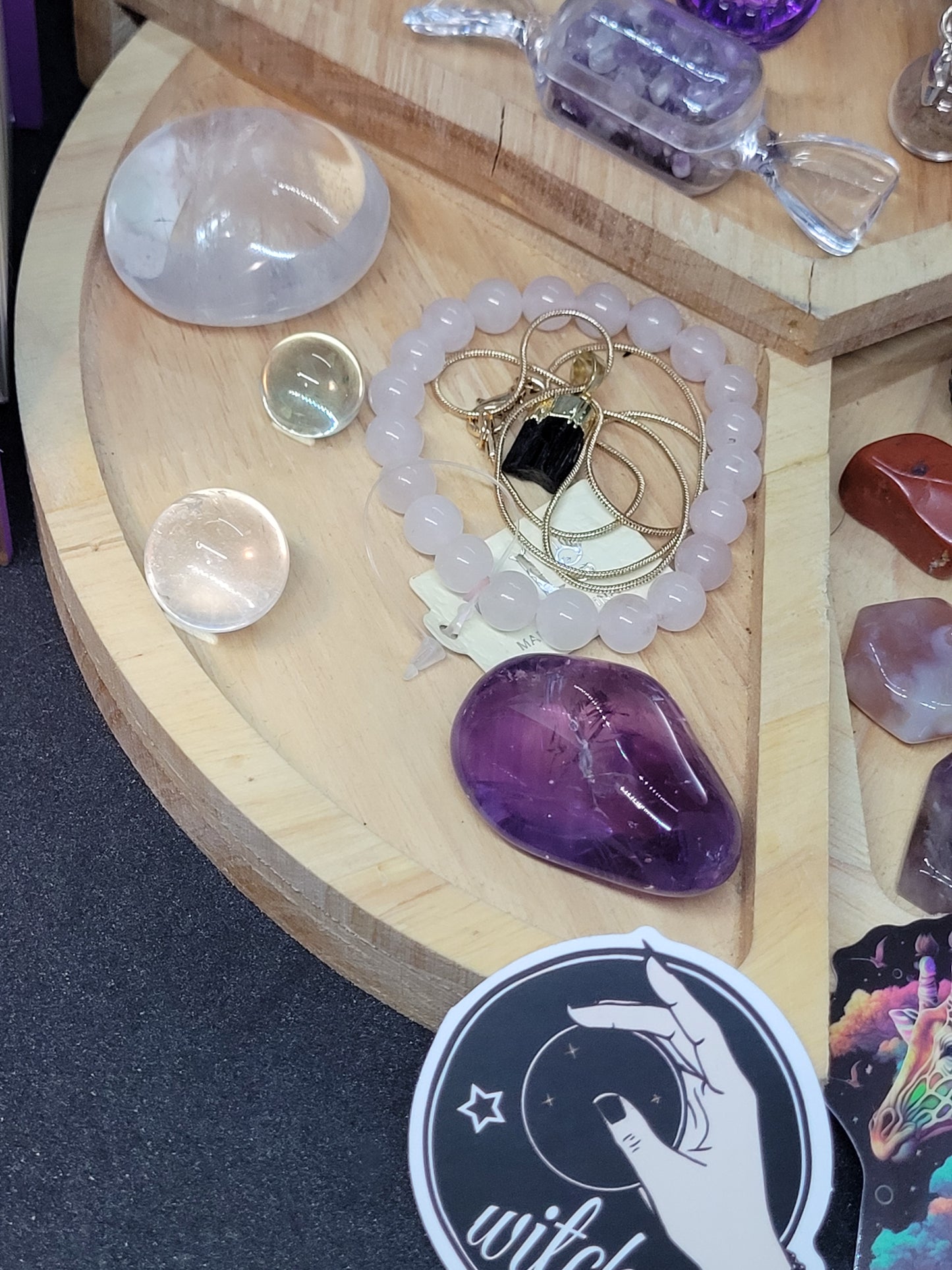 The Spooky Book Crystal Bundle - Psychic of Salem, Tarot & Horoscopes - MD