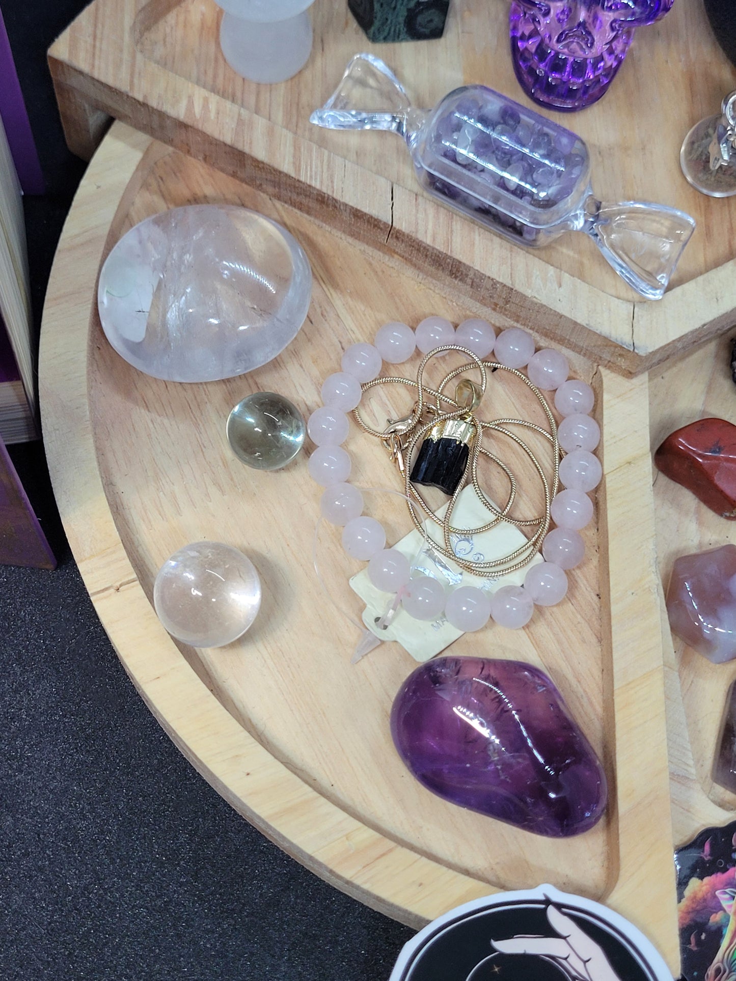 The Spooky Book Crystal Bundle - Psychic of Salem, Tarot & Horoscopes - MD