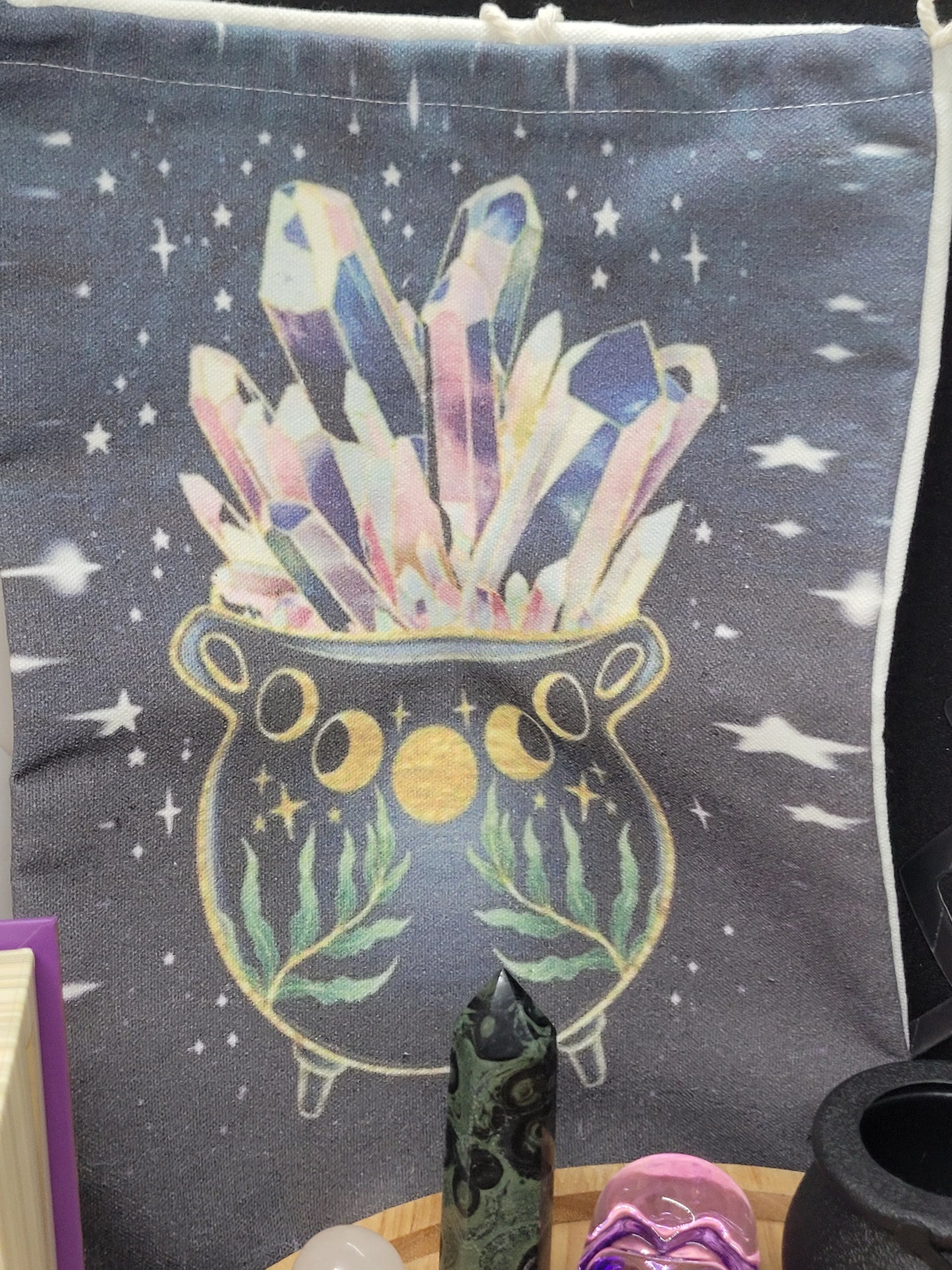 The Spooky Book Crystal Bundle - Psychic of Salem, Tarot & Horoscopes - MD