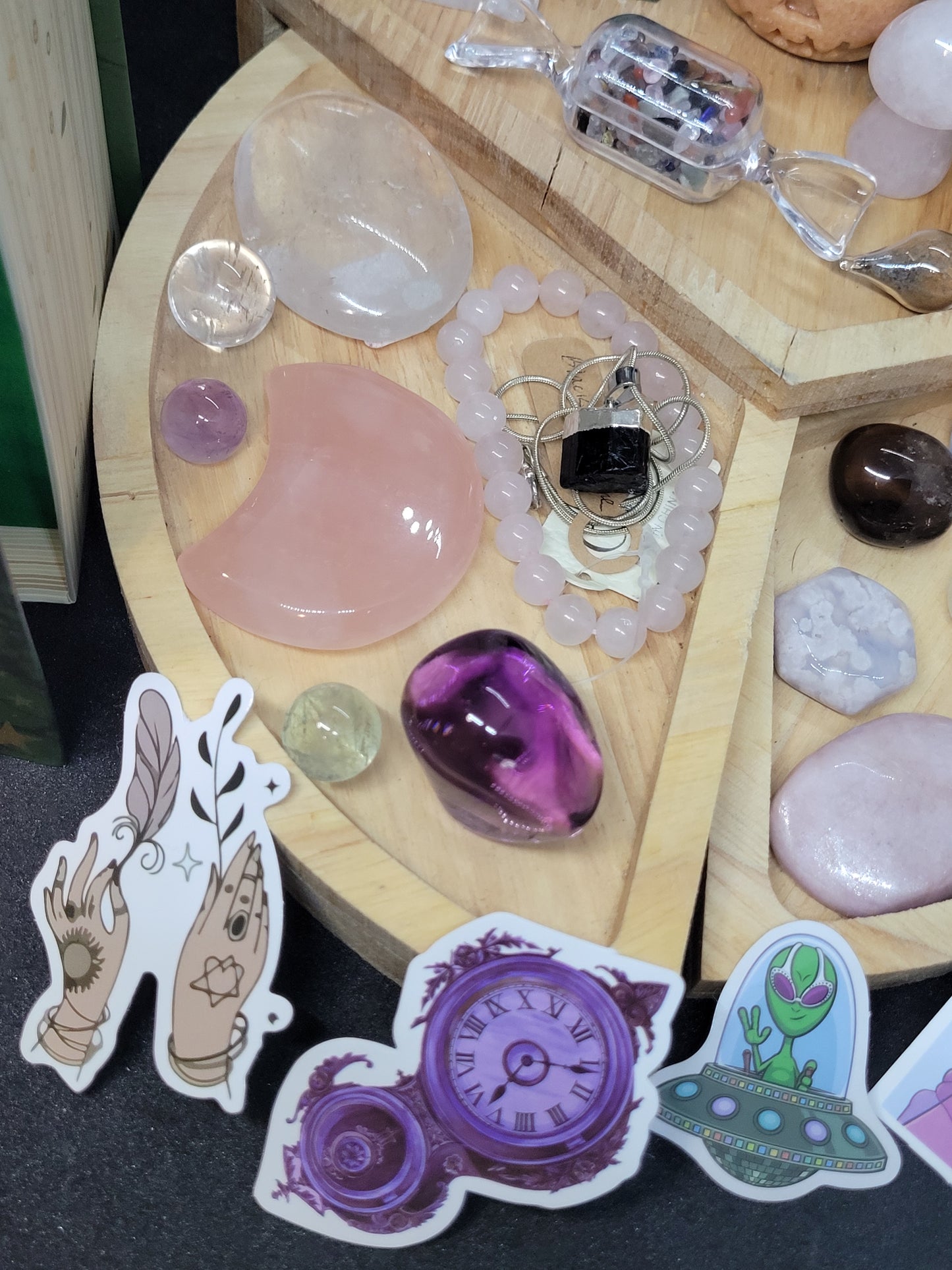 The Spooky Book Crystal Bundle - Spells & Enchantments - LG