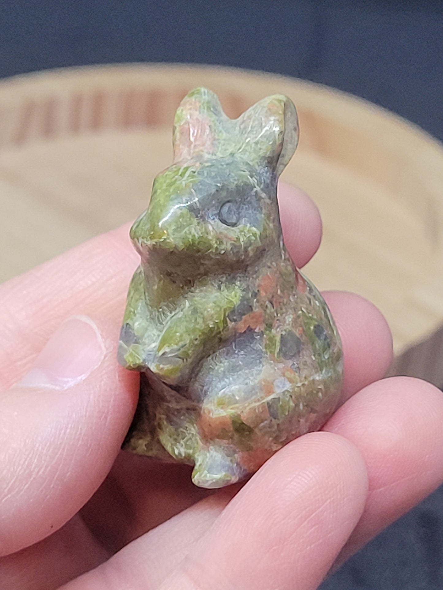 Unakite Bunny Rabbit