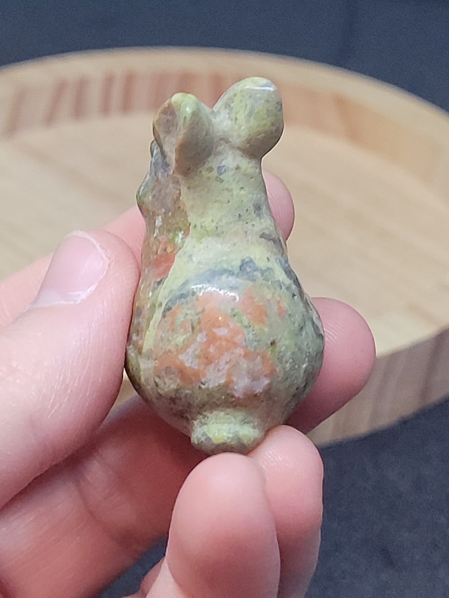 Unakite Bunny Rabbit