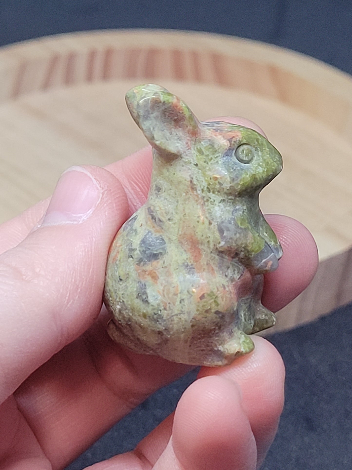 Unakite Bunny Rabbit