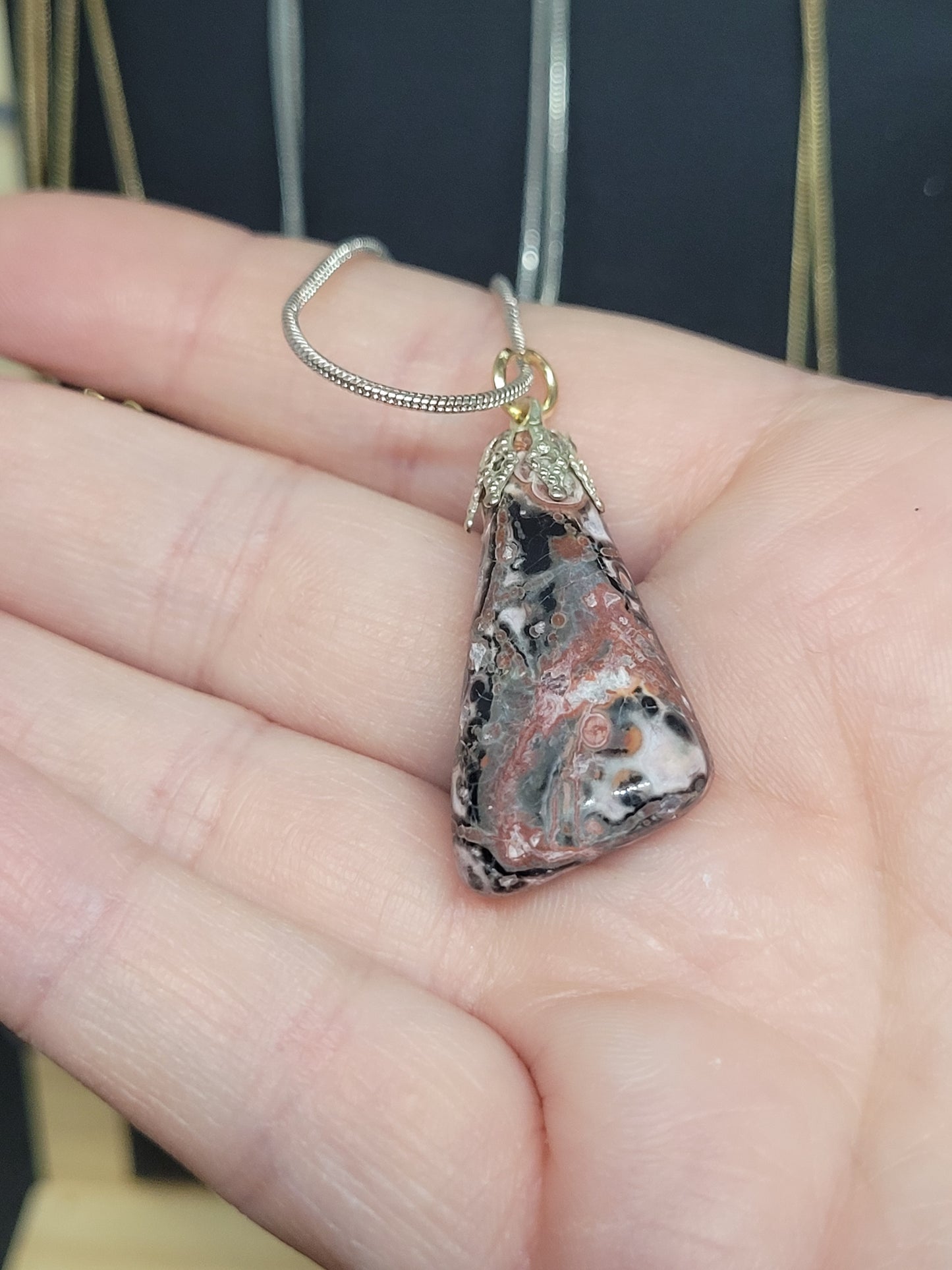 Hand Cut & Polished Crystal Pendant Necklaces - Handmade by Jahnee!