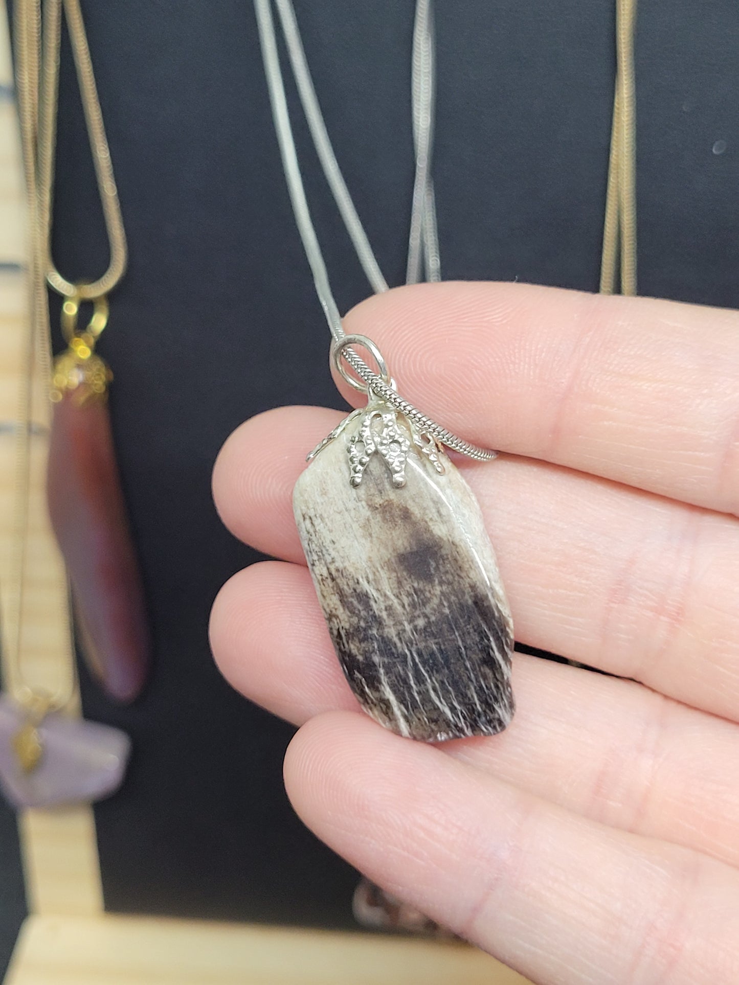 Hand Cut & Polished Crystal Pendant Necklaces - Handmade by Jahnee!