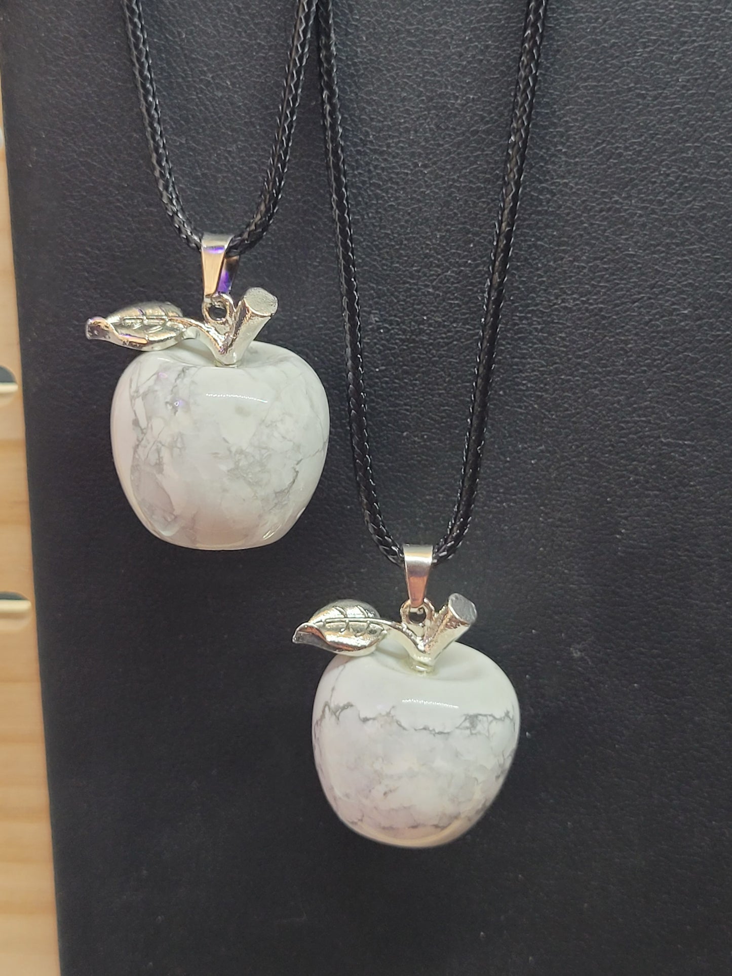 Crystal Apple Pendant Neckalces