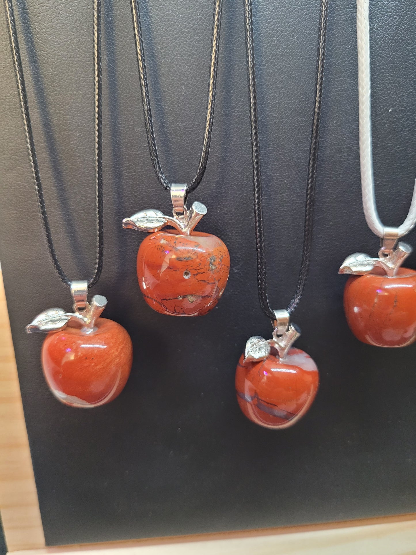 Crystal Apple Pendant Neckalces